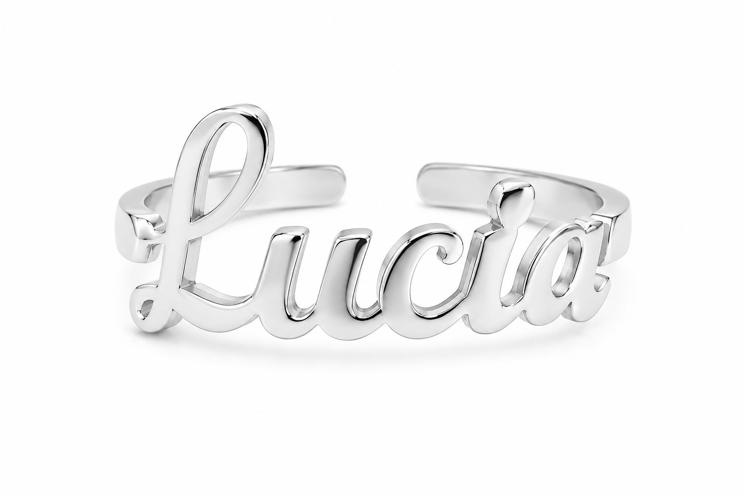 Anello Nome  Personalizzabile in Argento TIZ ANLL 001