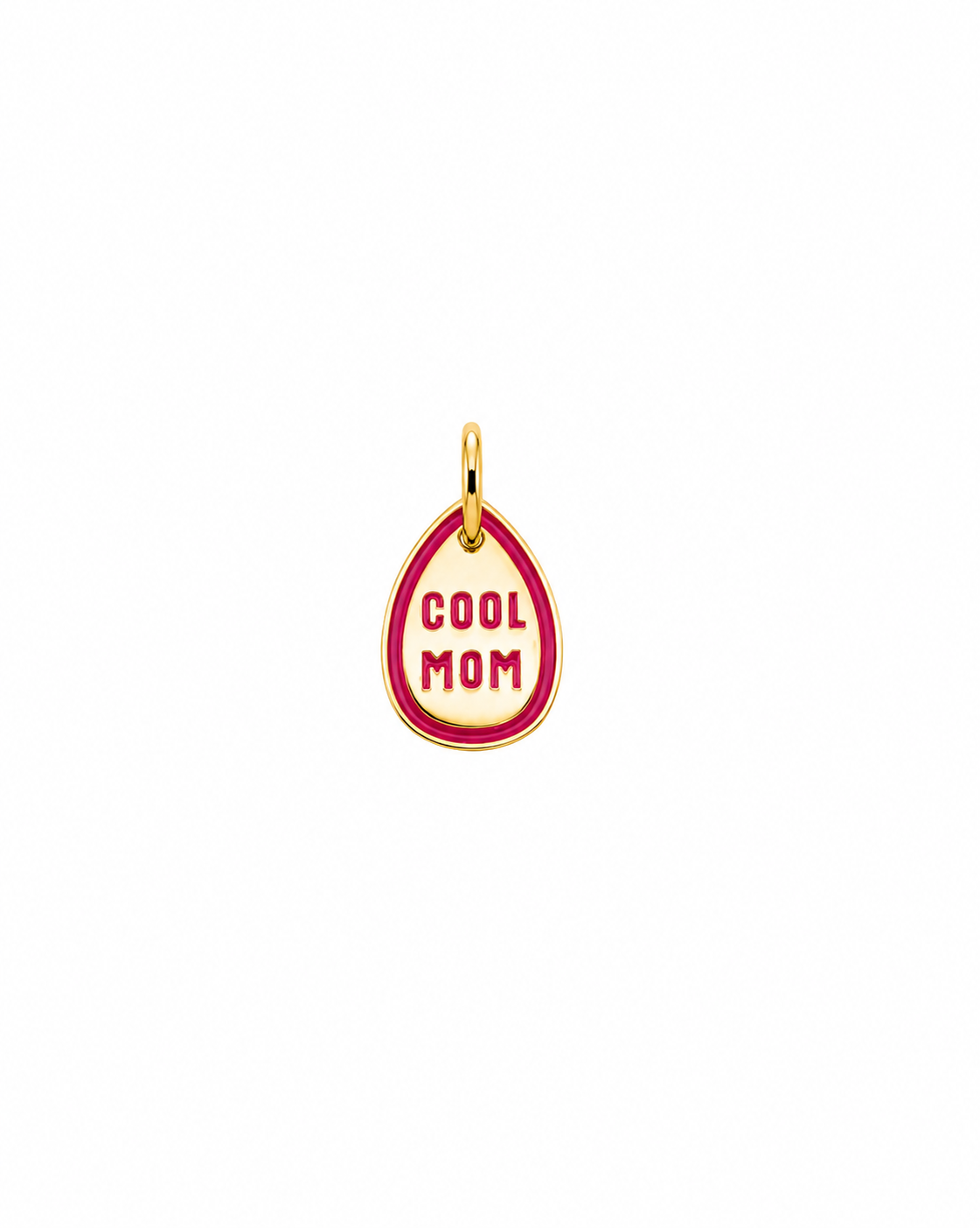Charm Medaglia Edge COOL MUM Charm-bar in Argento 925 Rue De Mille RDM CB-LCN 94