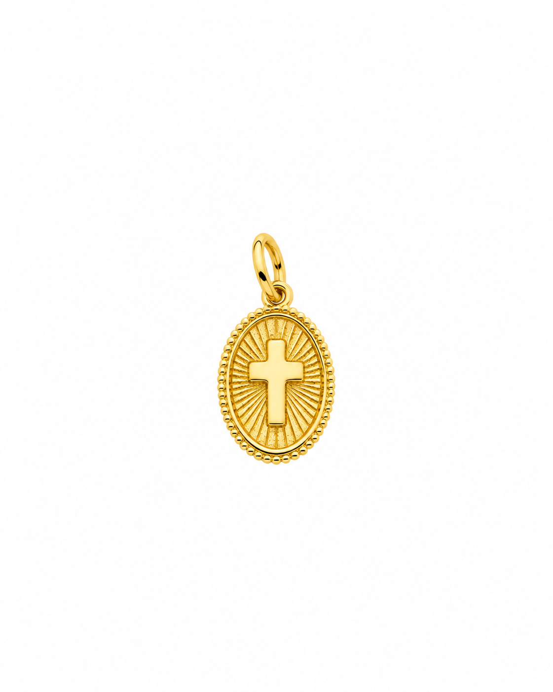 Charm Medaglia Croce Charm-bar in Argento 925 Rue De Mille RDM CB-LCN 22