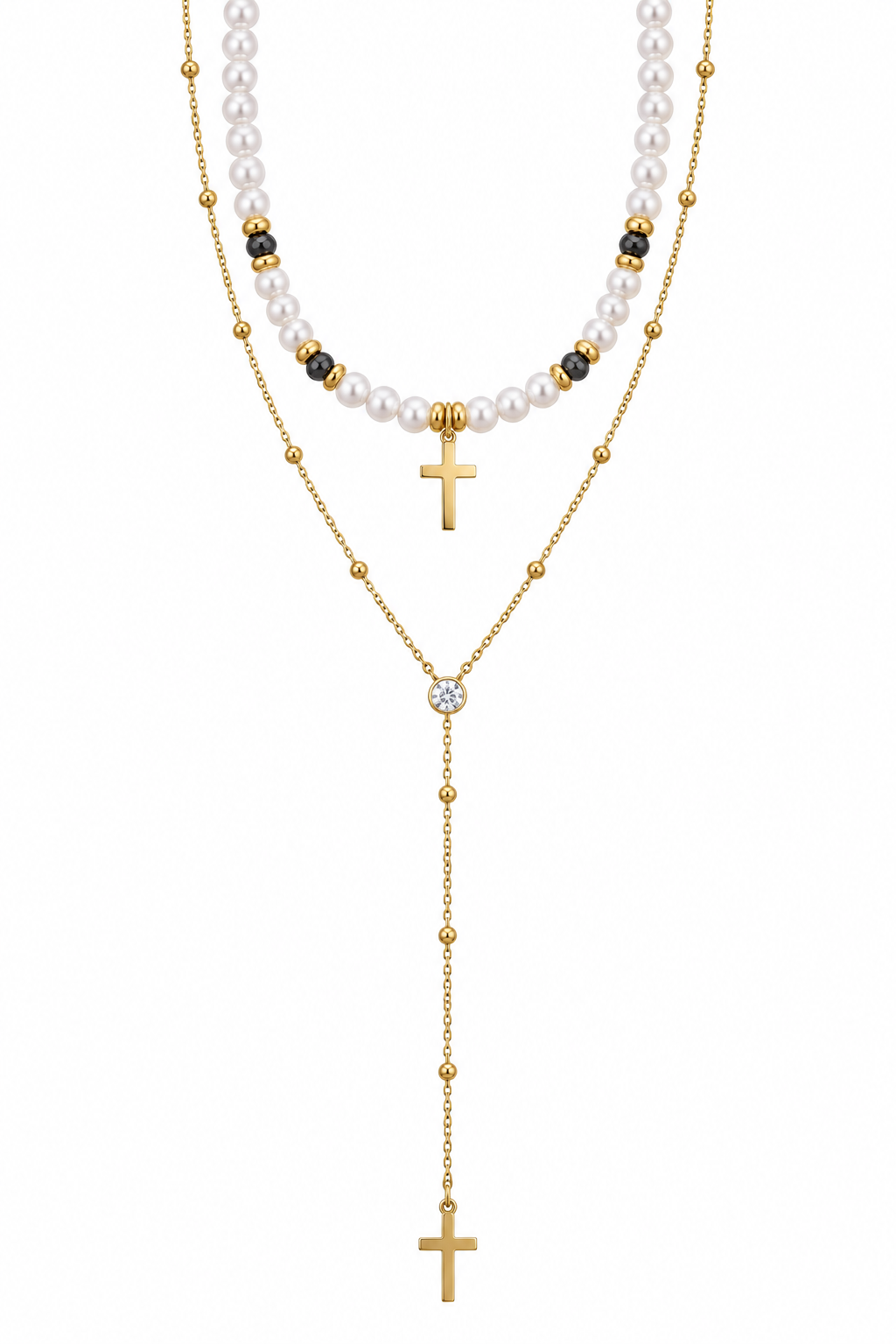 Collana da Donna con Croce in Acciaio 4US Cesare Paciotti 4US 4UCL9000W