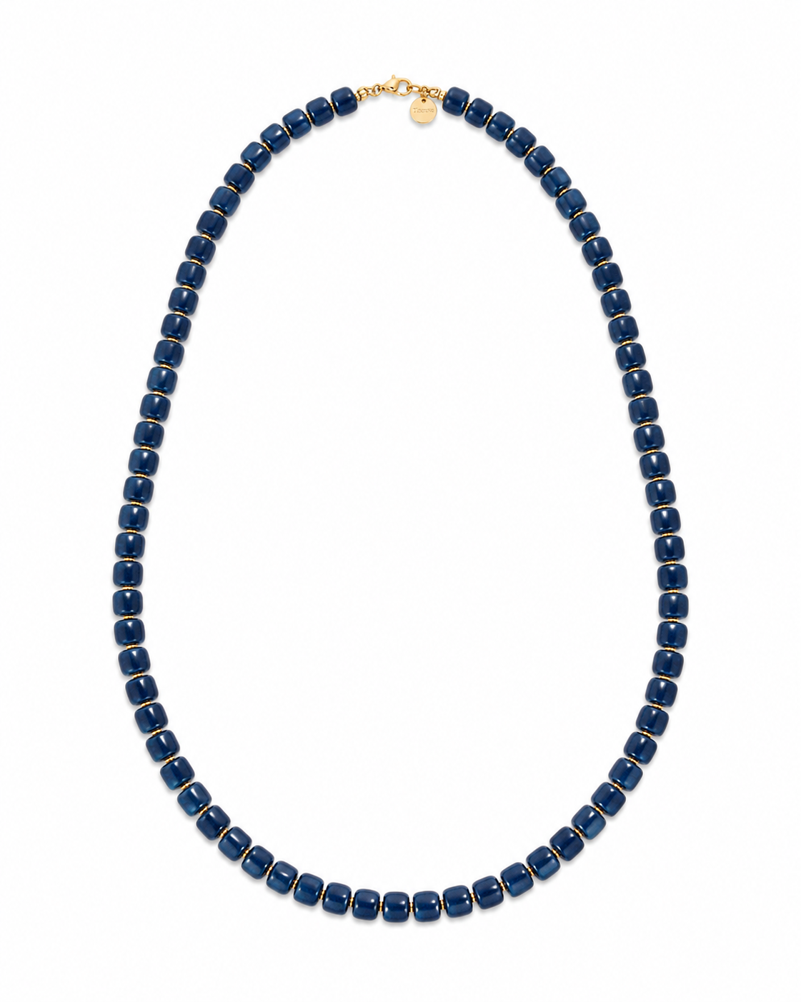 Collana da Donna Base per charm Ibiza Lunga Blu Navy in Argento 925 Rue de Mille RDM CB-LCL 03 C13