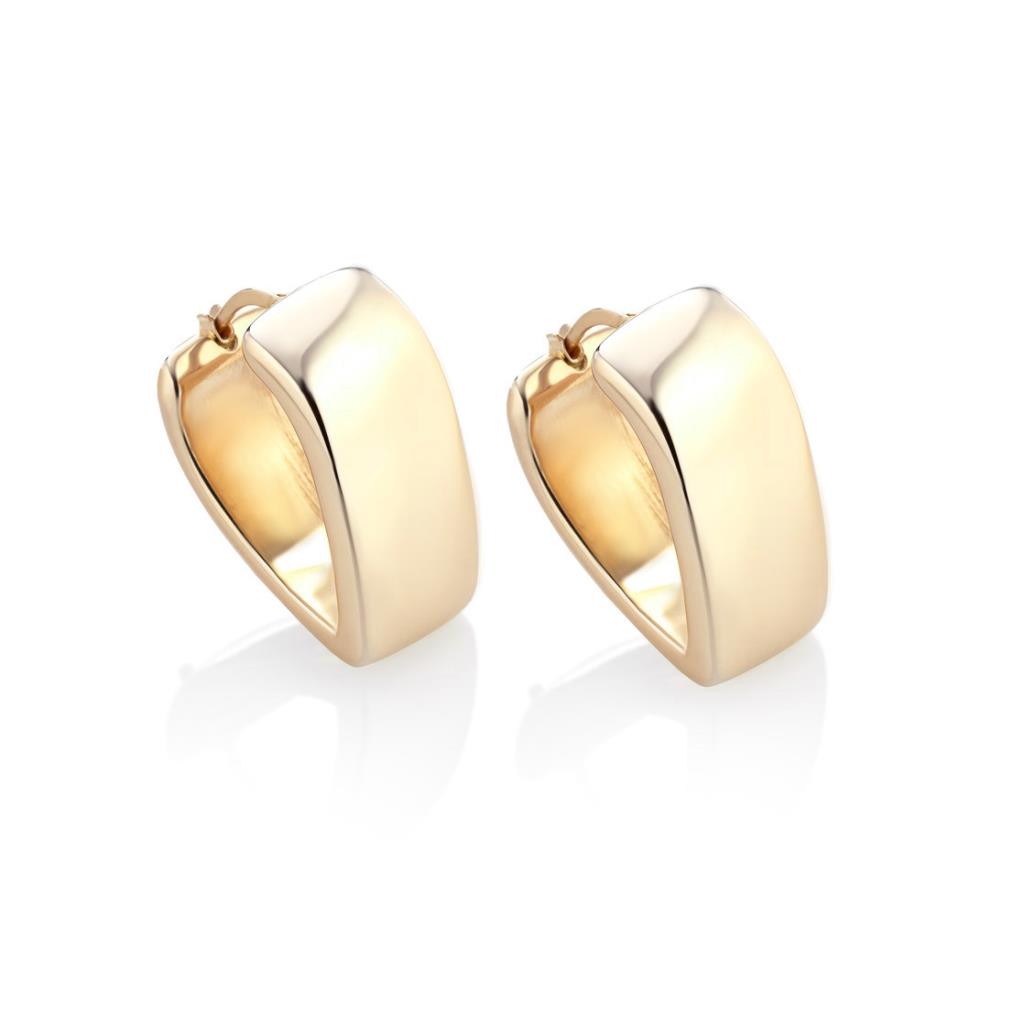 Orecchini da Donna Triandolo dorato in Argento Marcello Pane Argento MP ORCS 008