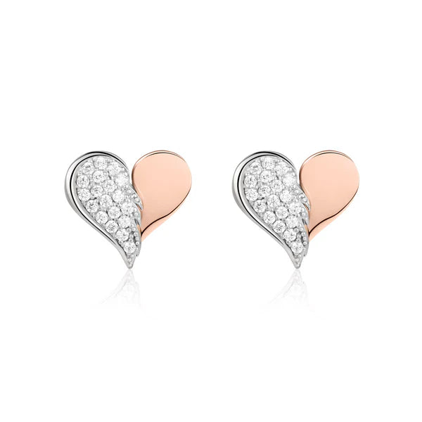 Orecchini con Cuore e Ala Roberto Giannotti GIA444