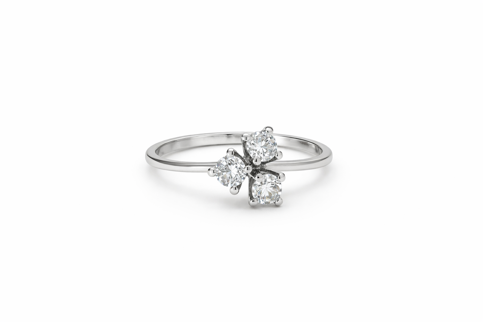 Anello Trilogy da Donna in oro 18Kt TIZIANO TIZ ANOR 474