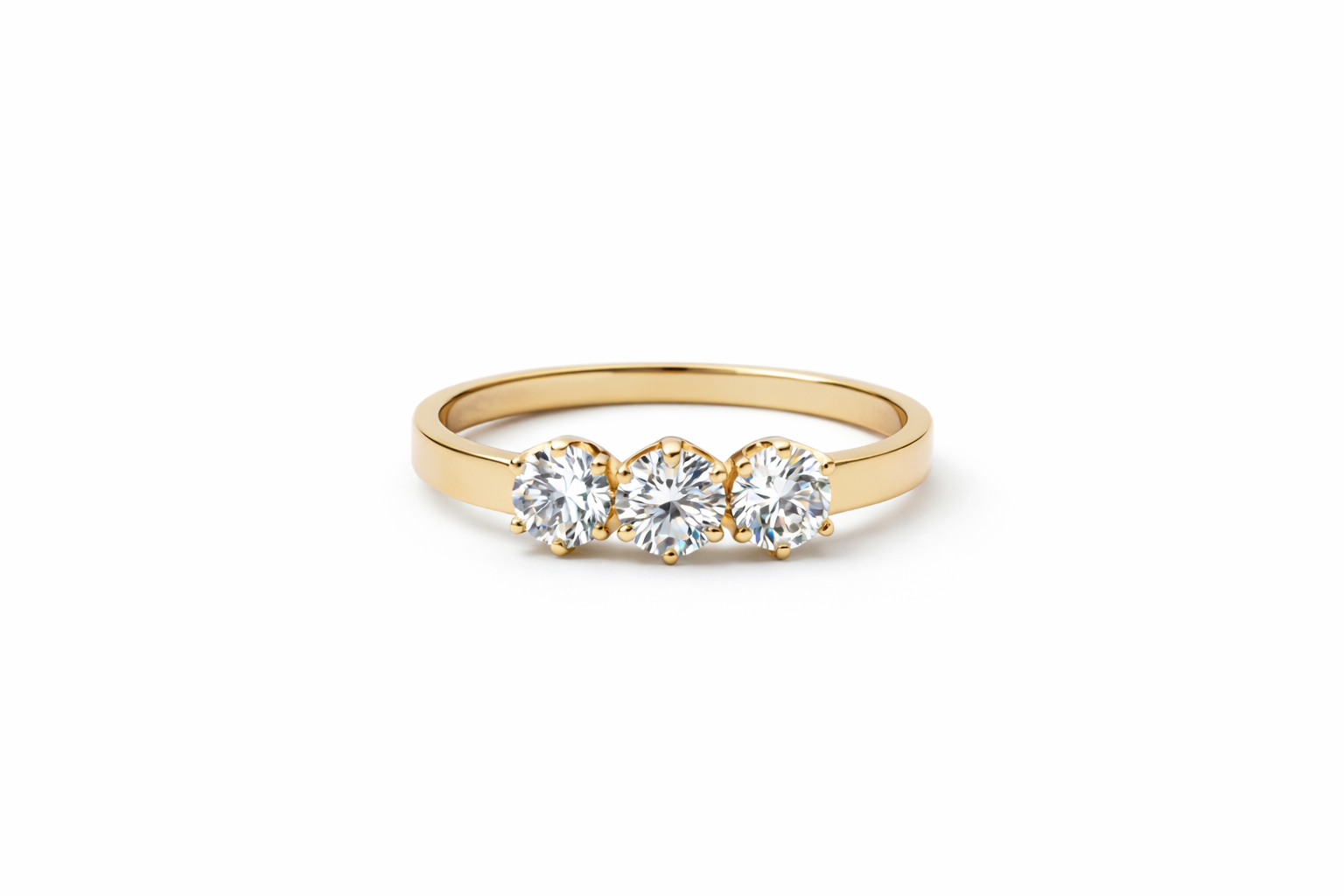 Anello Trilogy da Donna in oro 18Kt TIZIANO TIZ ANOR 102