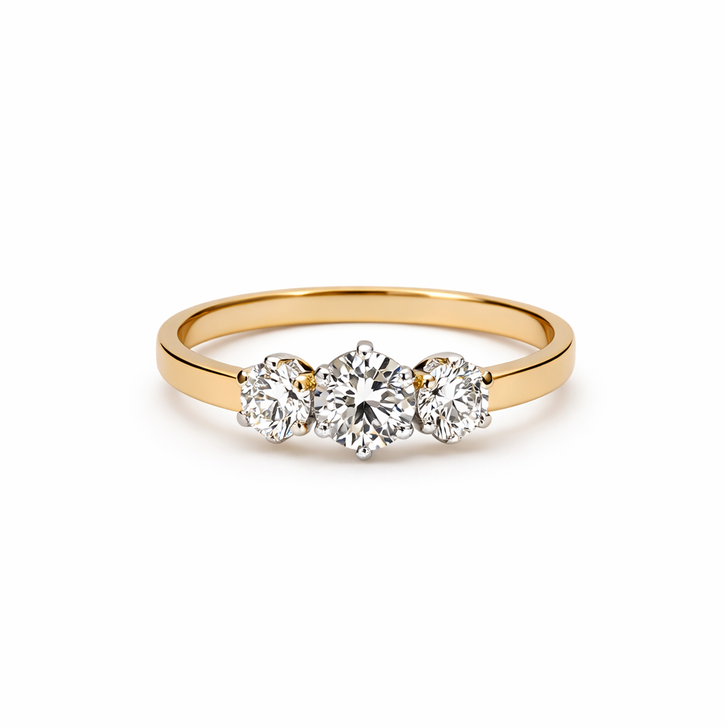 Anello Trilogy da Donna in oro 18Kt TIZIANO TIZ ANOR 21