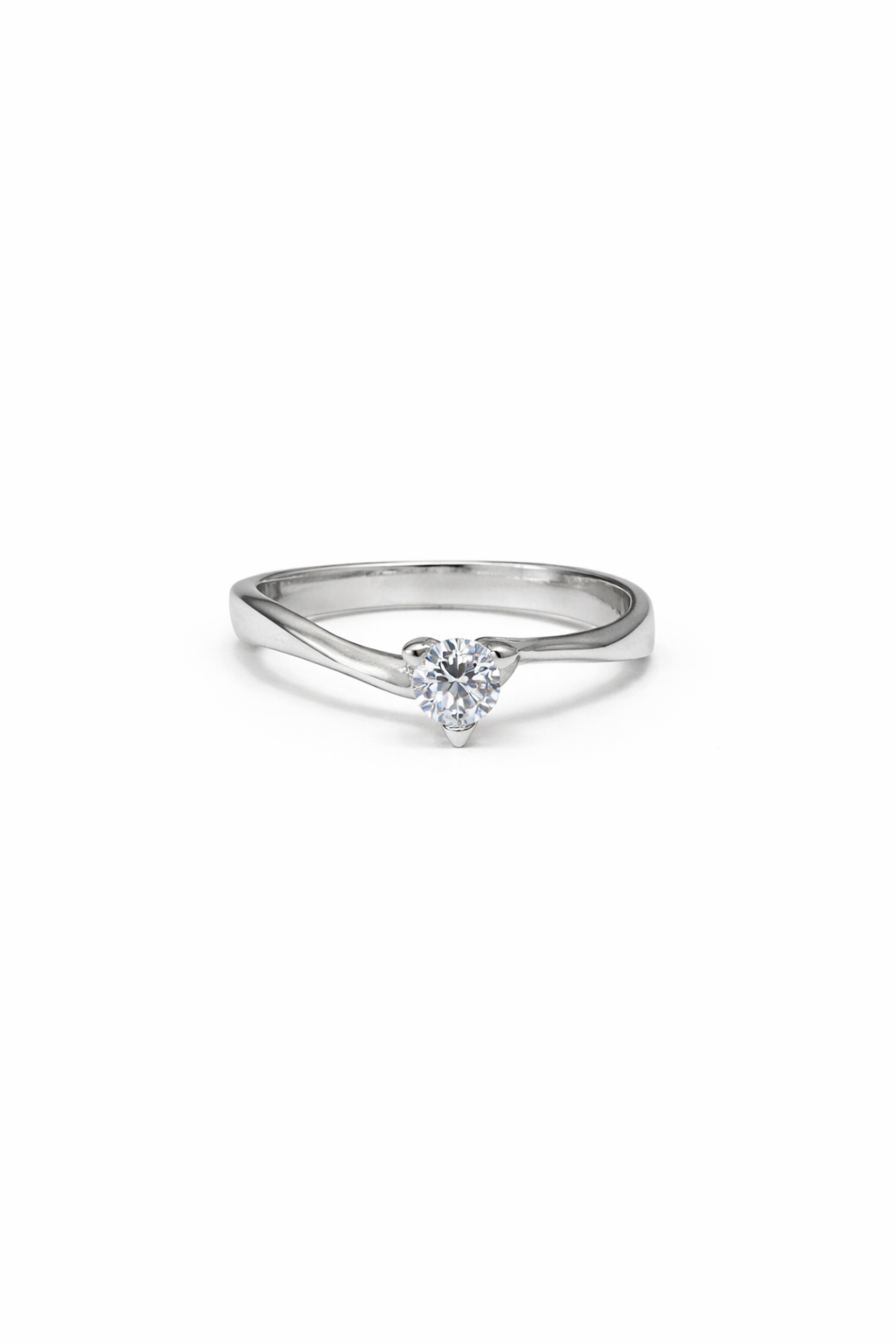Anello Solitario da Donna in oro 18Kt TIZIANO TIZ ANOR 35