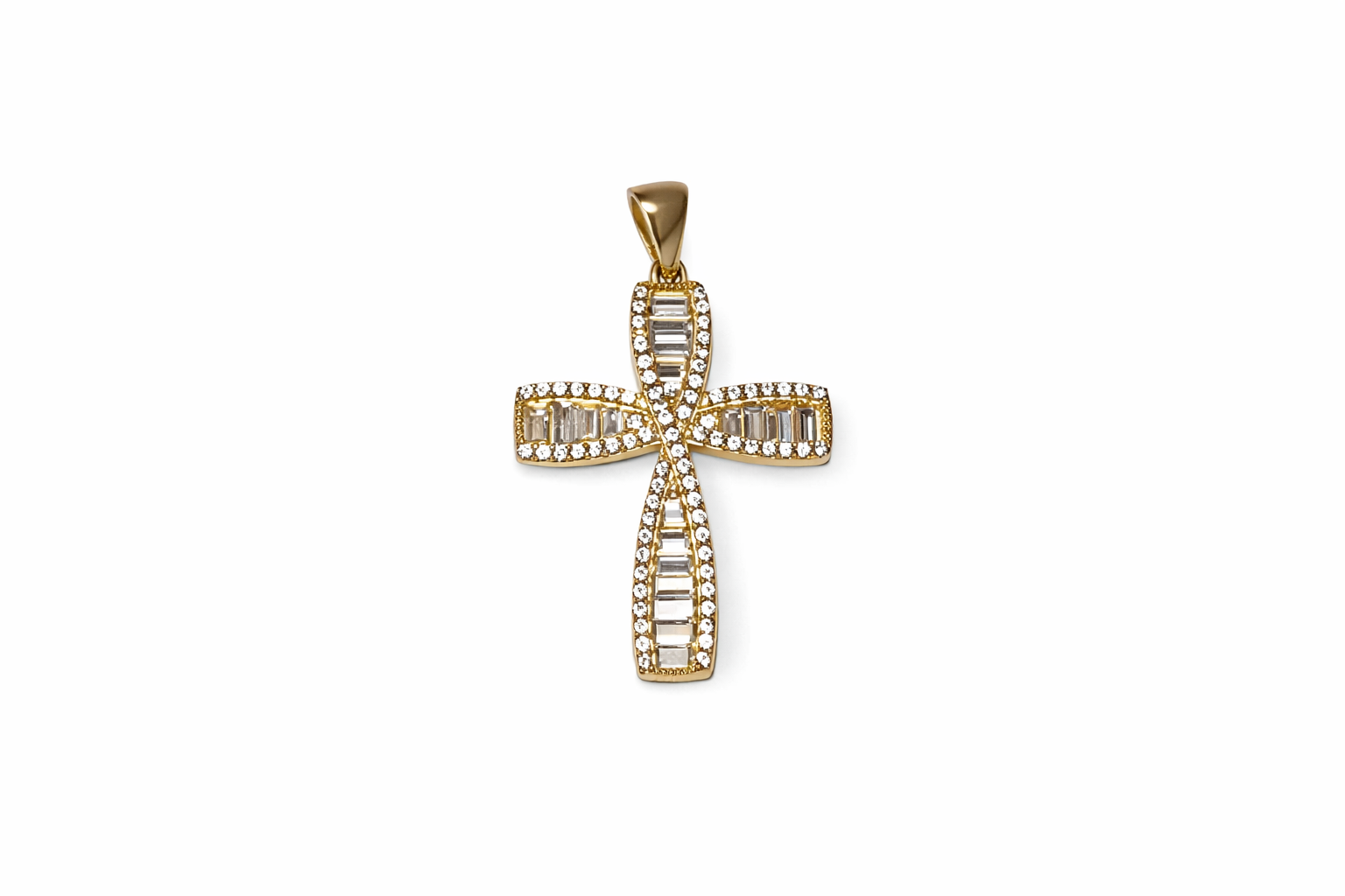 Ciondolo Croce Unisex in oro 18Kt TIZIANO TIZ ORCND 644