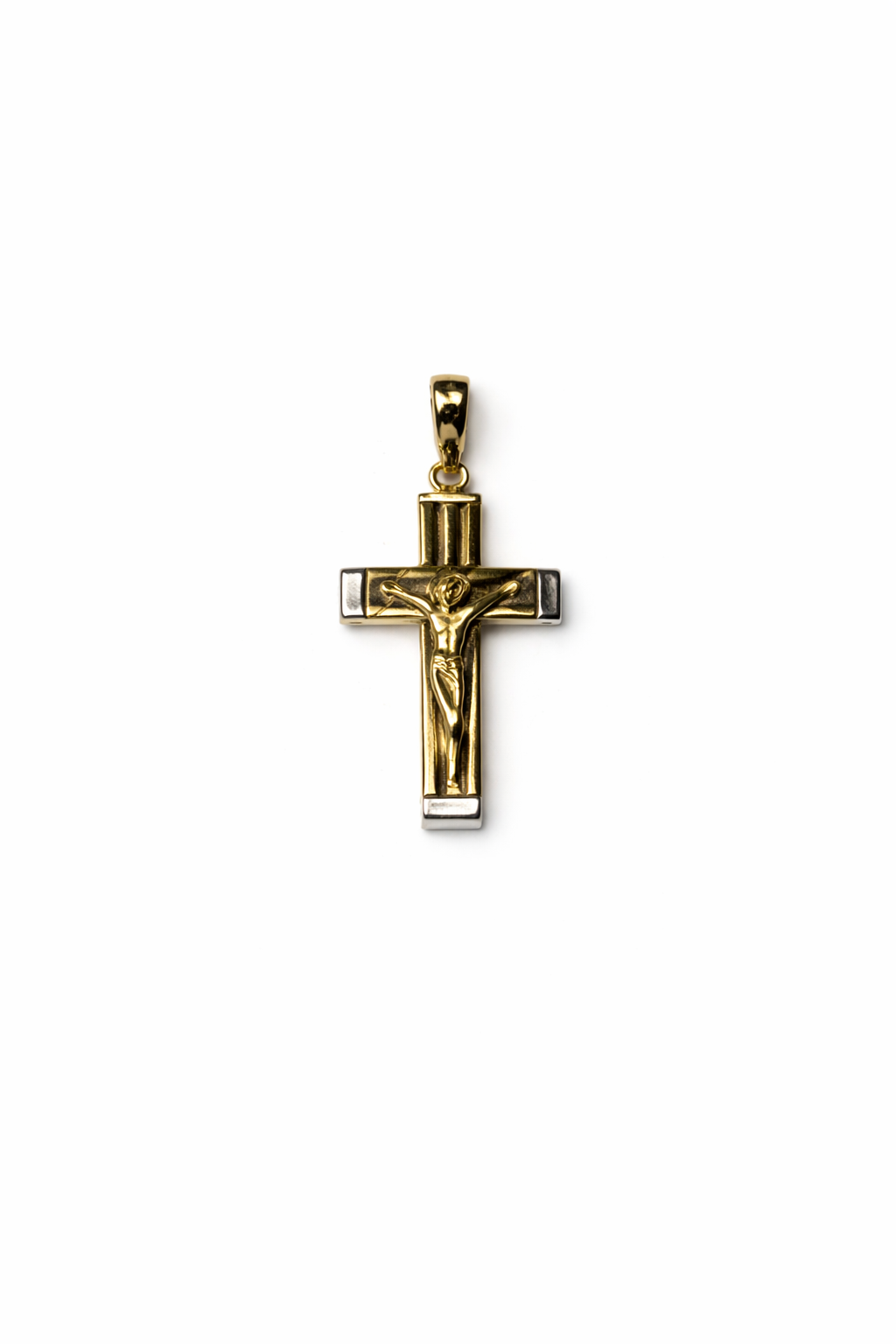 Ciondolo Croce da Uomo in oro 18Kt TIZIANO TIZ ORCND 50