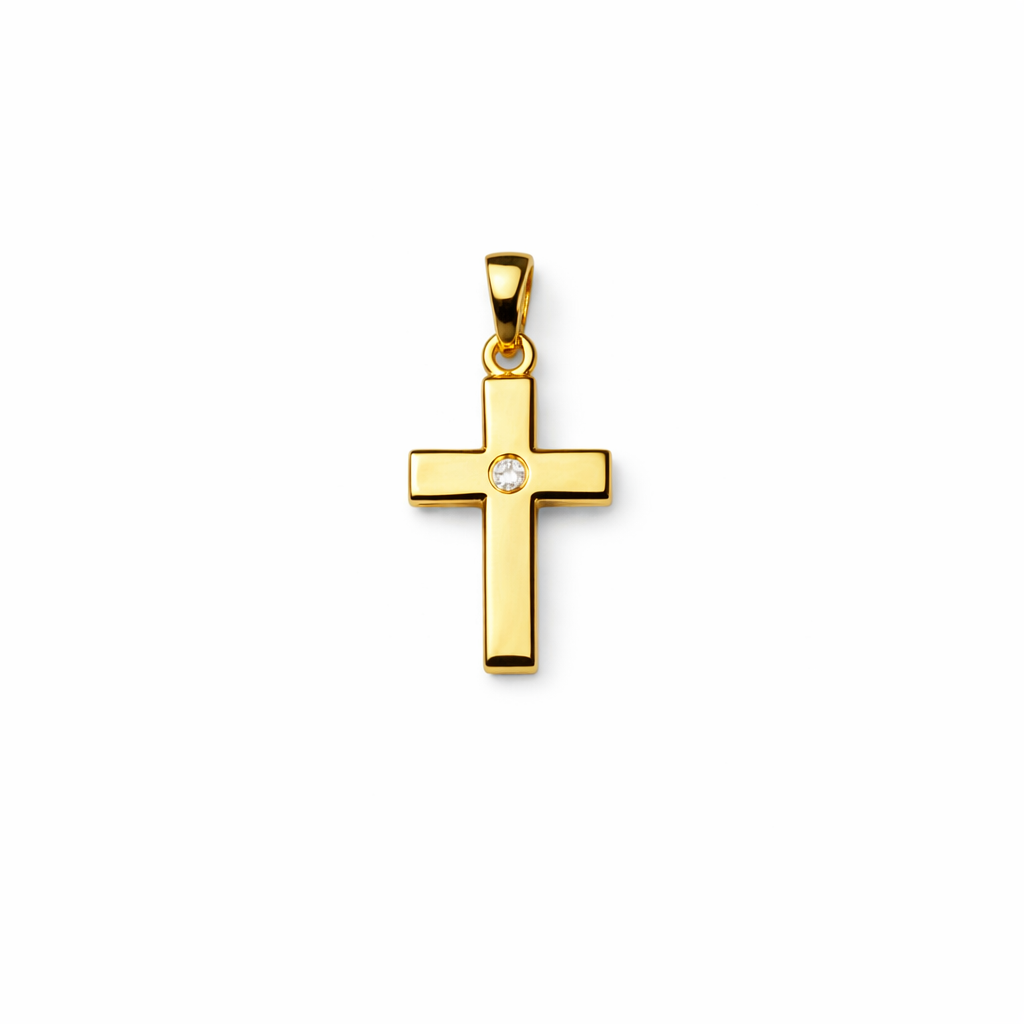 Ciondolo Croce Unisex in oro 18Kt TIZIANO TIZ ORCND 448