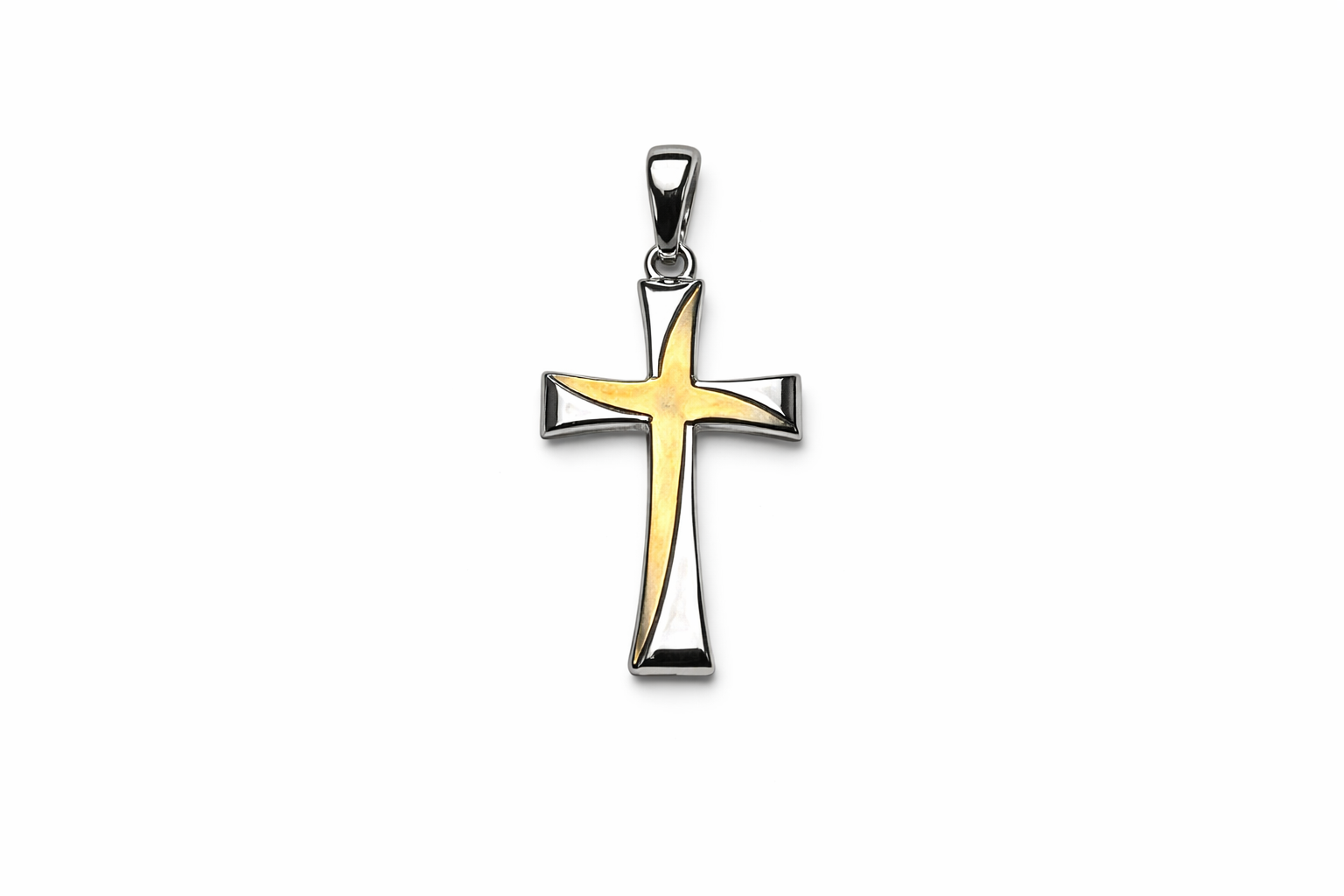 Ciondolo Croce da Uomo in oro 18Kt TIZIANO TIZ ORCND 224