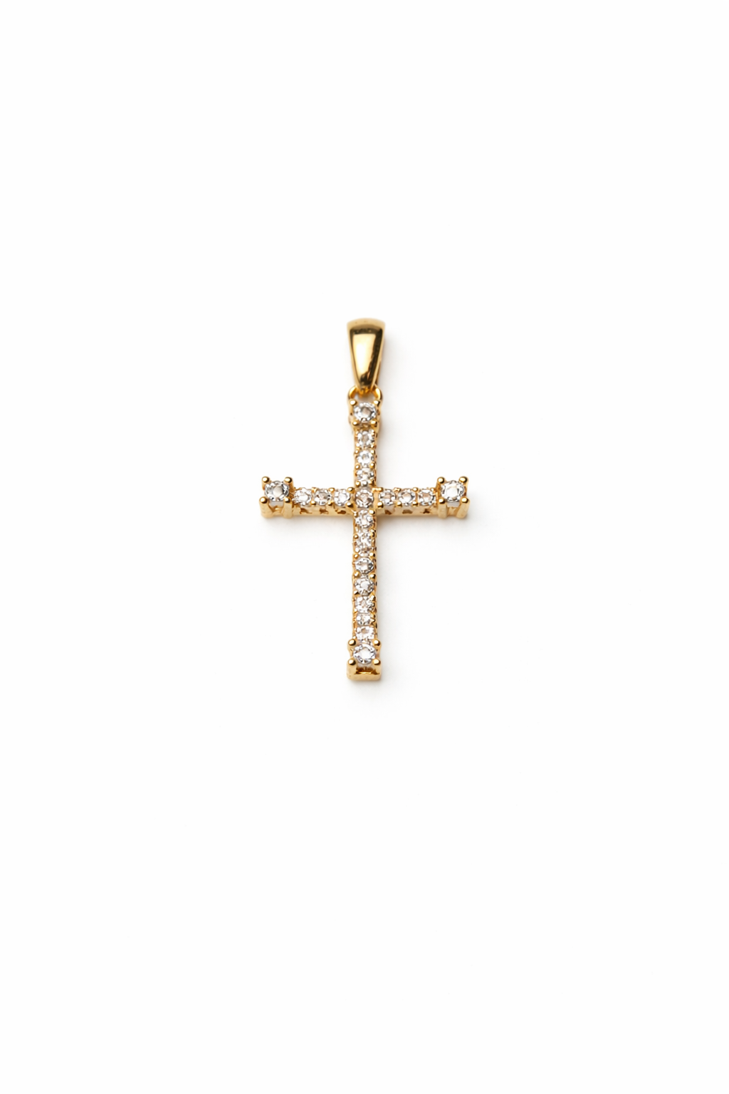 Ciondolo Croce da Donna in oro 18Kt TIZIANO TIZ ORCND 16