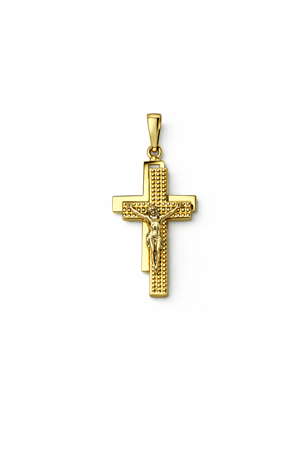 Ciondolo Croce da Uomo in oro 18Kt TIZIANO TIZ ORCND 110