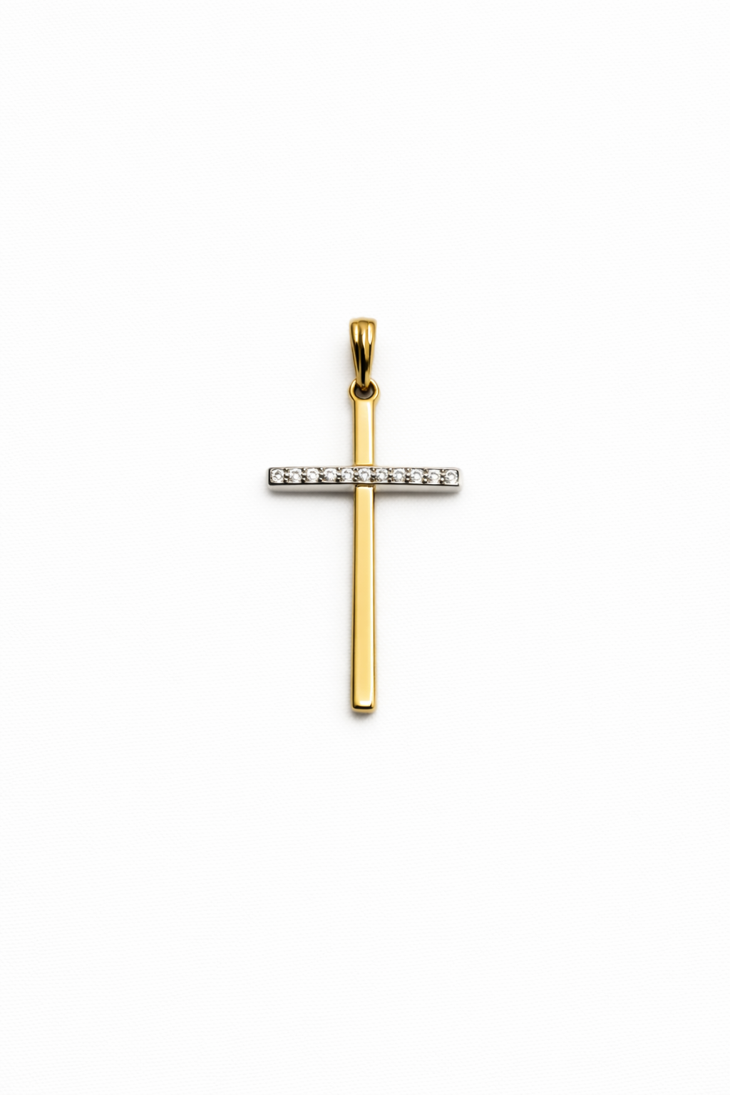 Ciondolo Croce da Donna in oro 18Kt TIZIANO TIZ ORCND 455