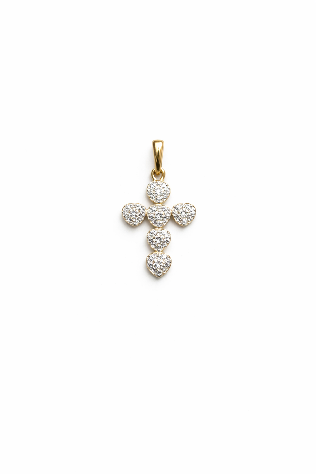 Ciondolo Croce da Donna in oro 18Kt TIZIANO TIZ ORCND 576