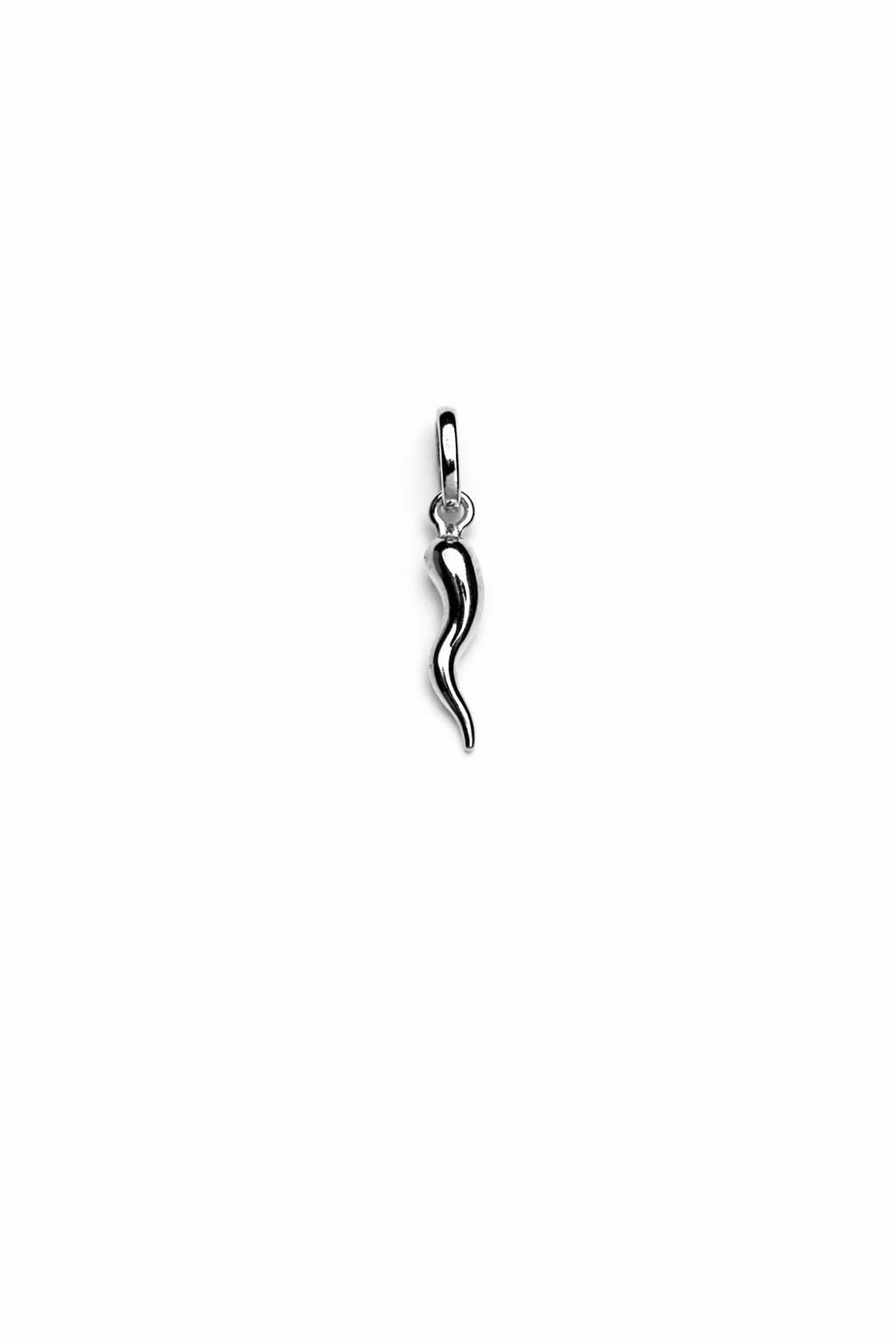 Mini Charm Cornetto in oro bianco 18Kt TIZIANO TIZ ORCORN 08
