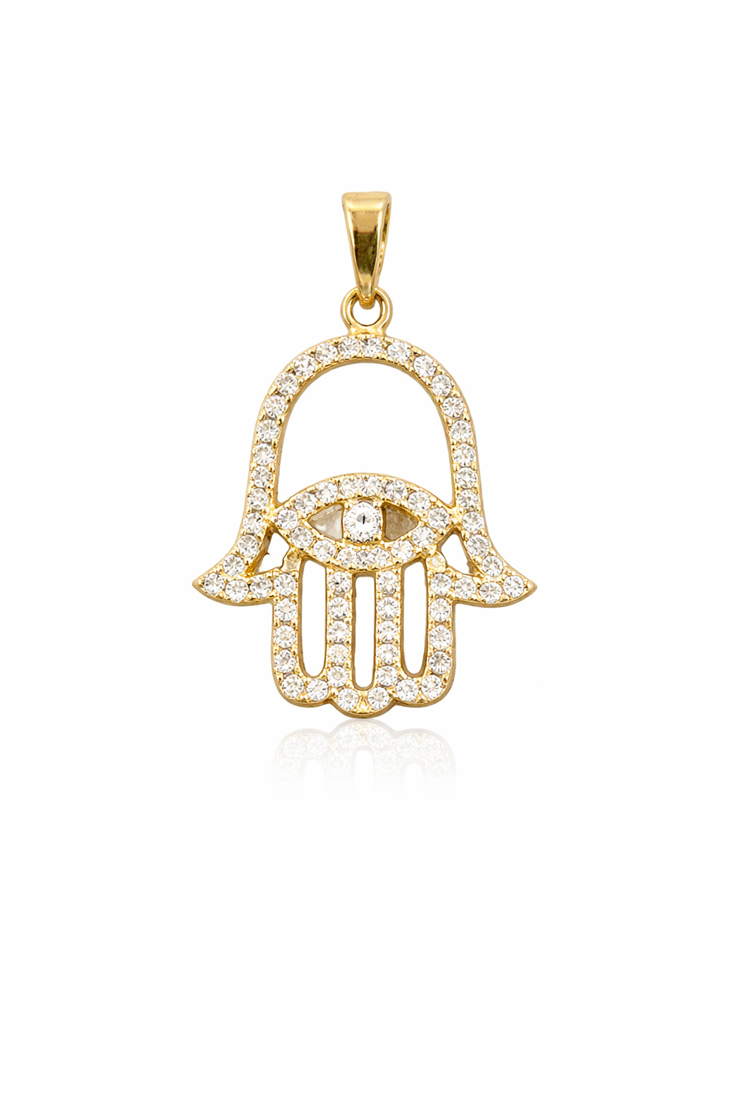 Pendente Donna Mano di Fatima in oro 18Kt TIZIANO TIZ ORCND 210