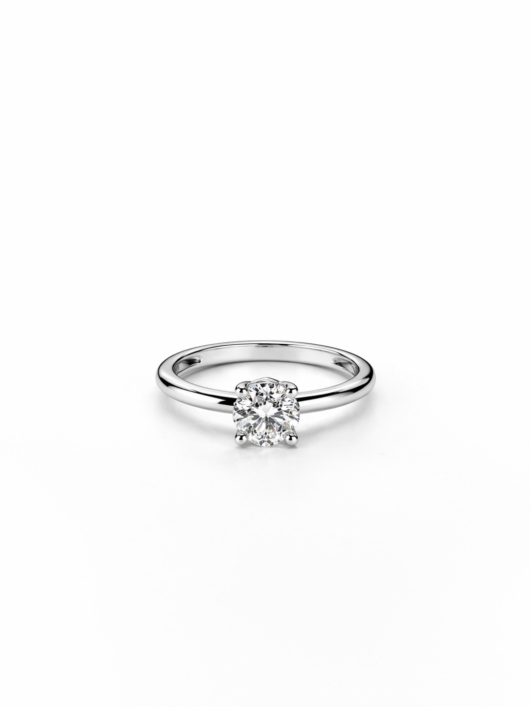 Anello Solitario da Donna in oro 18Kt e diamanti DONNA ORO DHAF9334.007