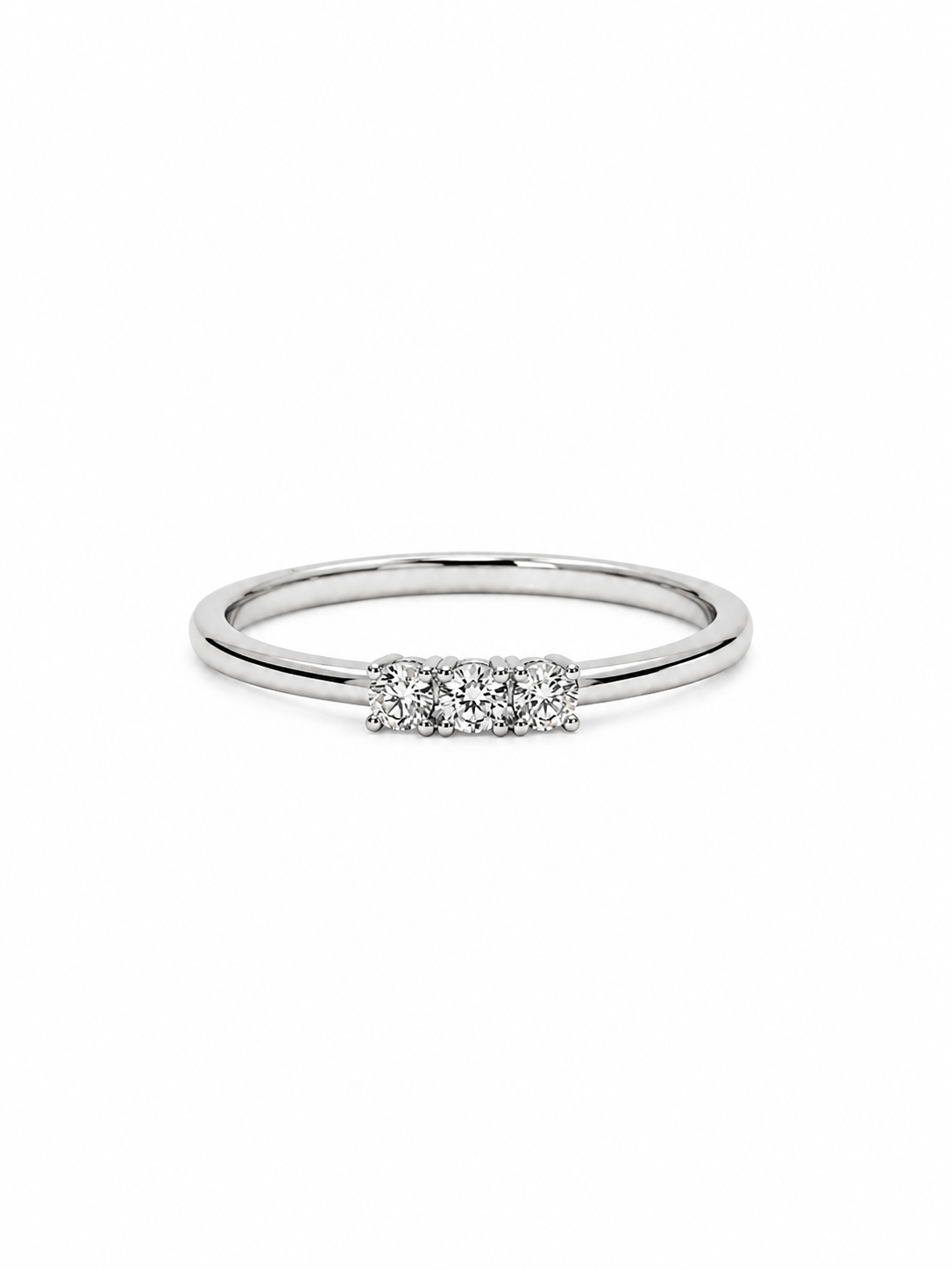 Anello Trilogy da Donna in oro 18Kt e diamanti DONNA ORO DHAT7892.003