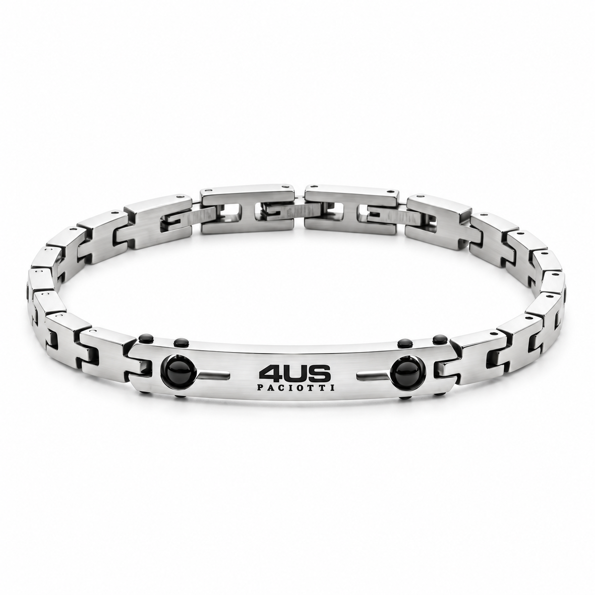 Bracciale da Uomo in Acciaio con Targhetta 4US Paciotti 4US 4UBR8490