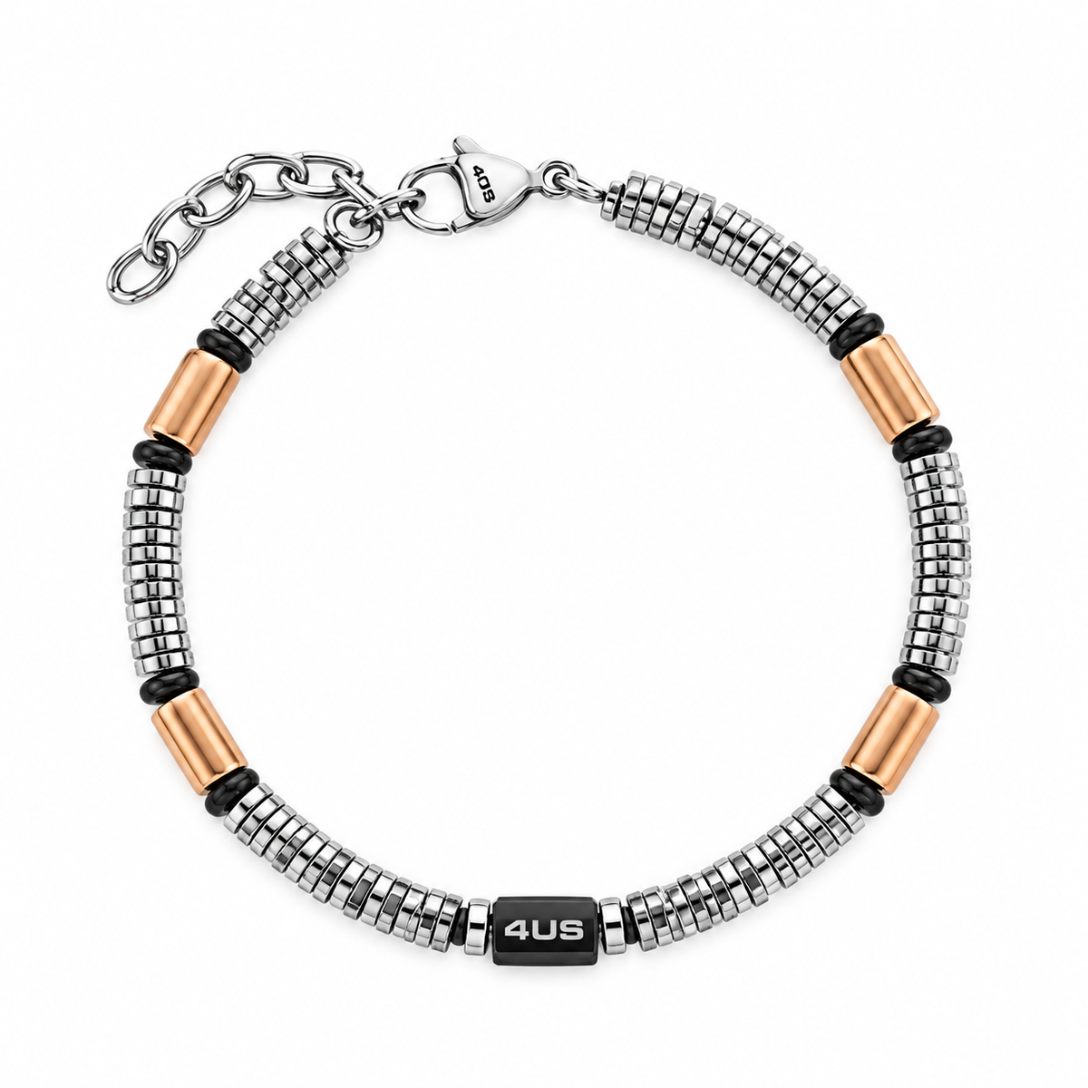 Herrenarmband aus Edelstahl 4US Paciotti 4US 4UBR8670