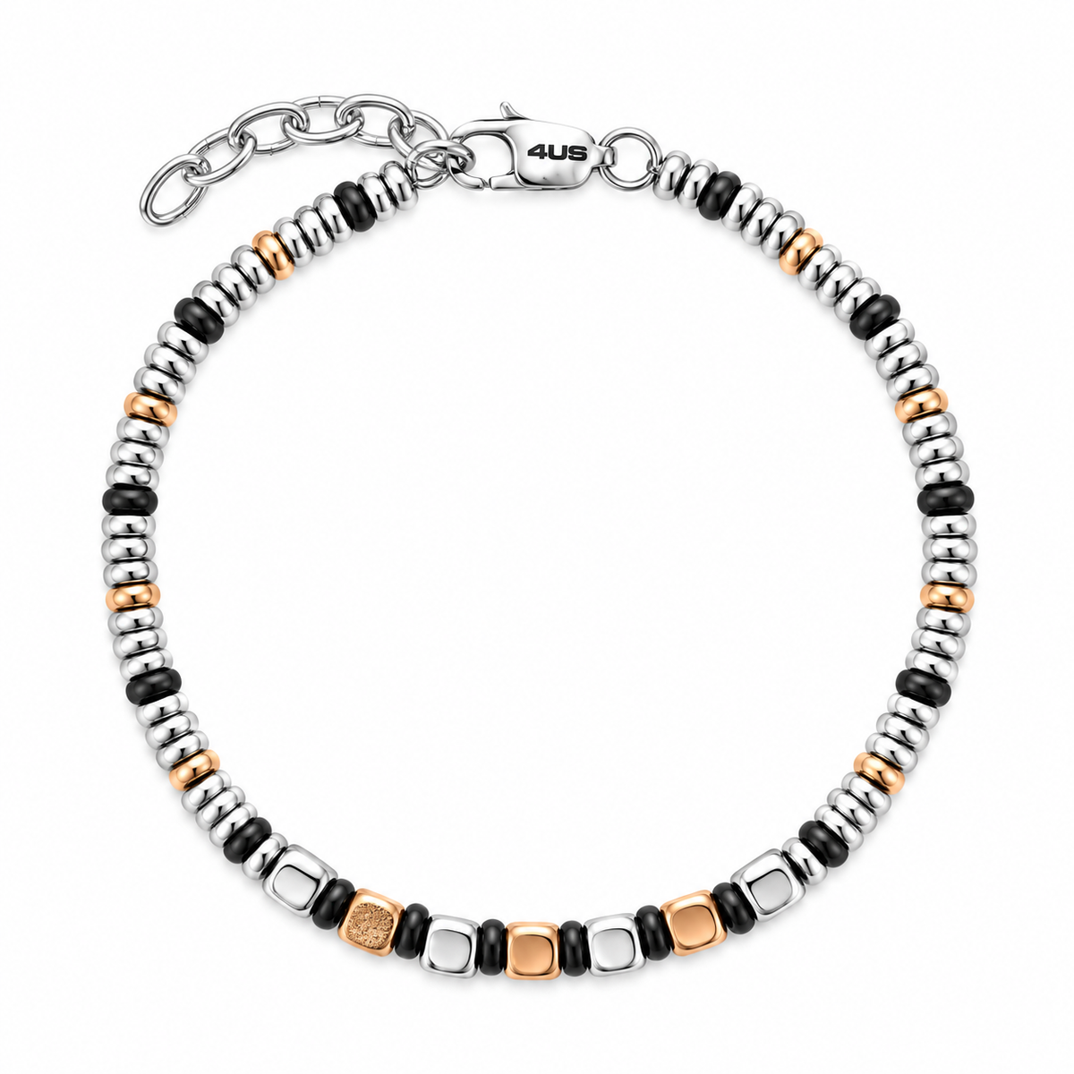 Bracciale da Uomo in Acciaio Rosè 4US Paciotti 4US 4UBR8685
