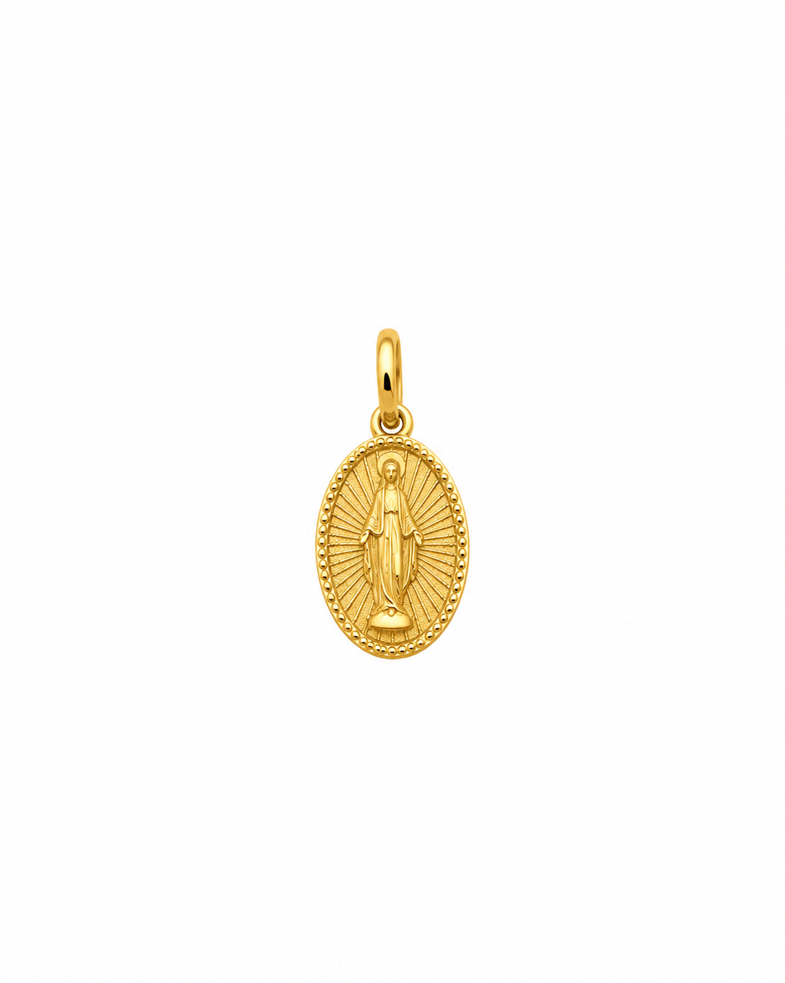 Charm Medaglia Madonna Charm-bar in Argento 925 Rue De Mille RDM CB-LCN 27