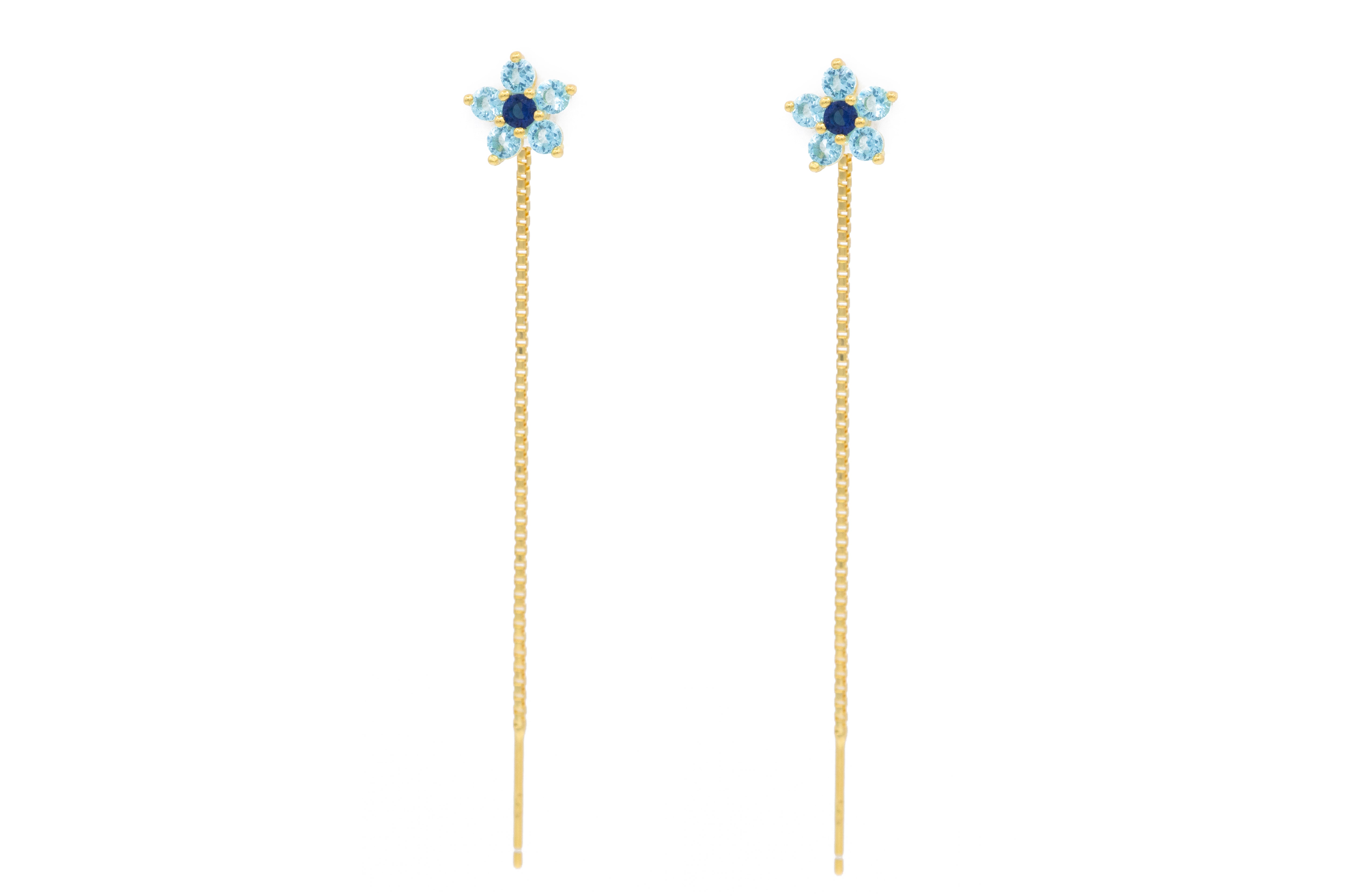 Mono-Orecchino da Donna Flora Drop in Argento 925 TIZ DROP 44