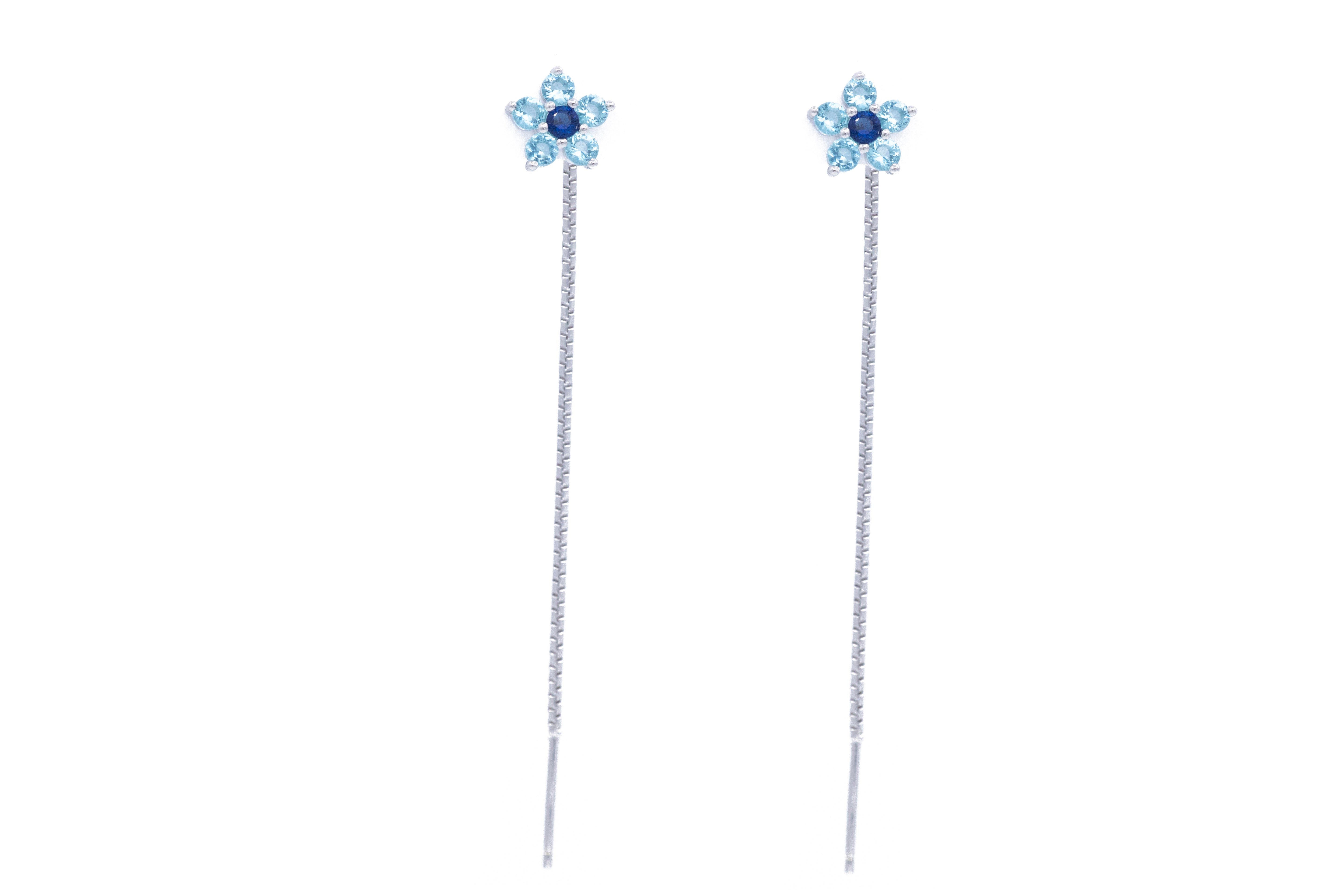 Mono-Orecchino da Donna Flora Drop in Argento 925 TIZ DROP 44