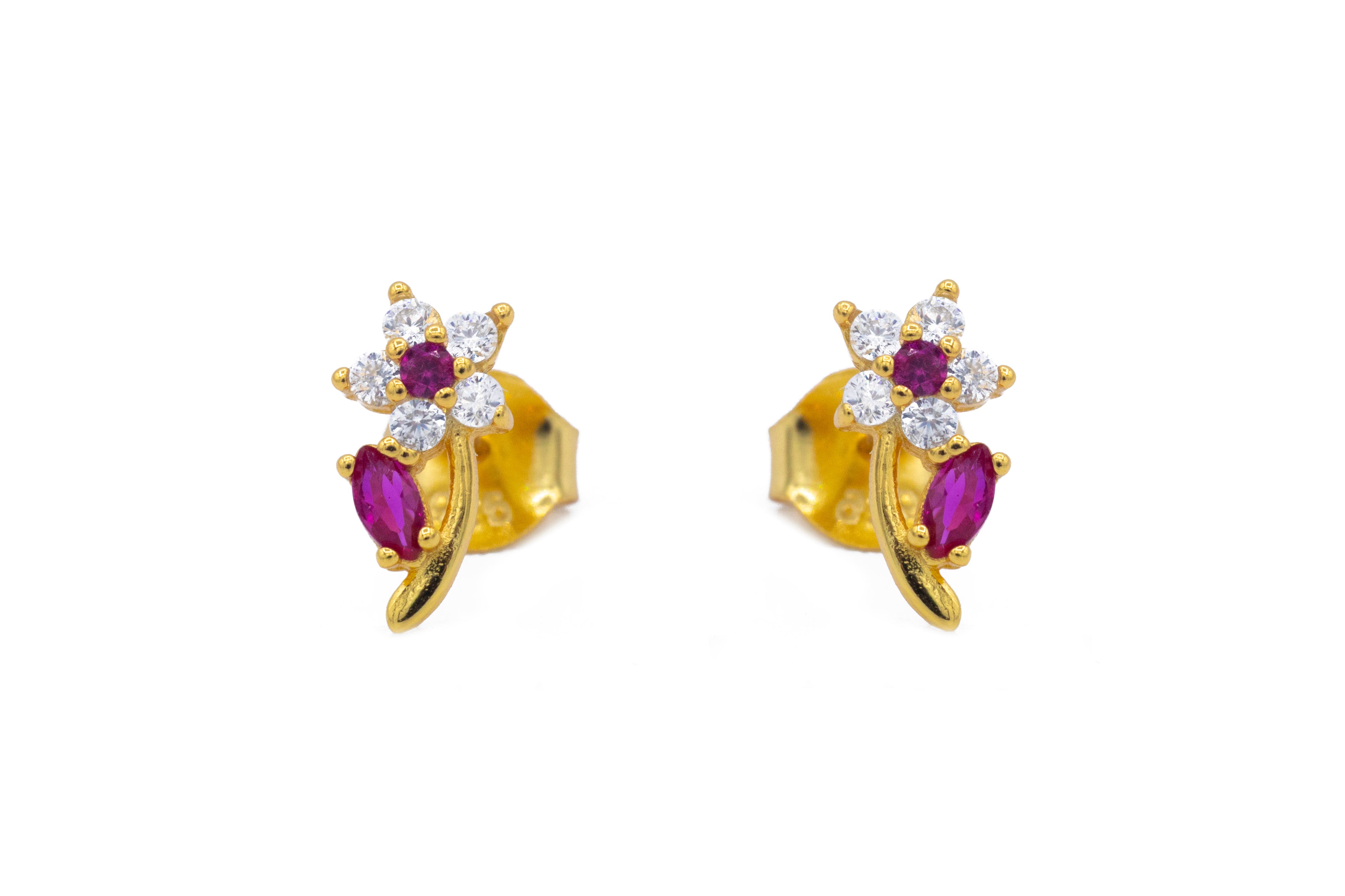 Orecchini da Donna Flower in Argento 925 TIZ DROP 53