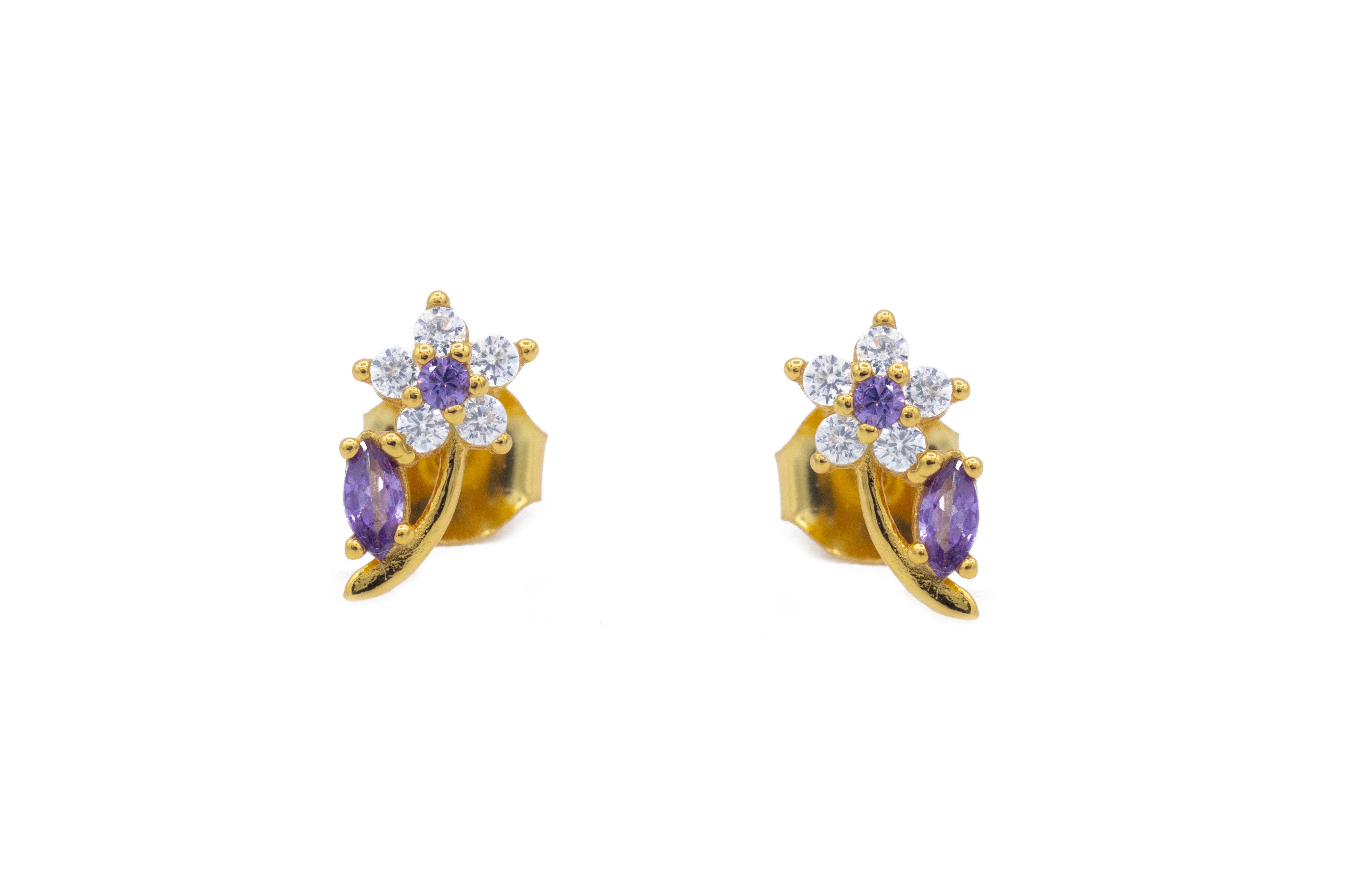 Orecchini da Donna Flower in Argento 925 TIZ DROP 53