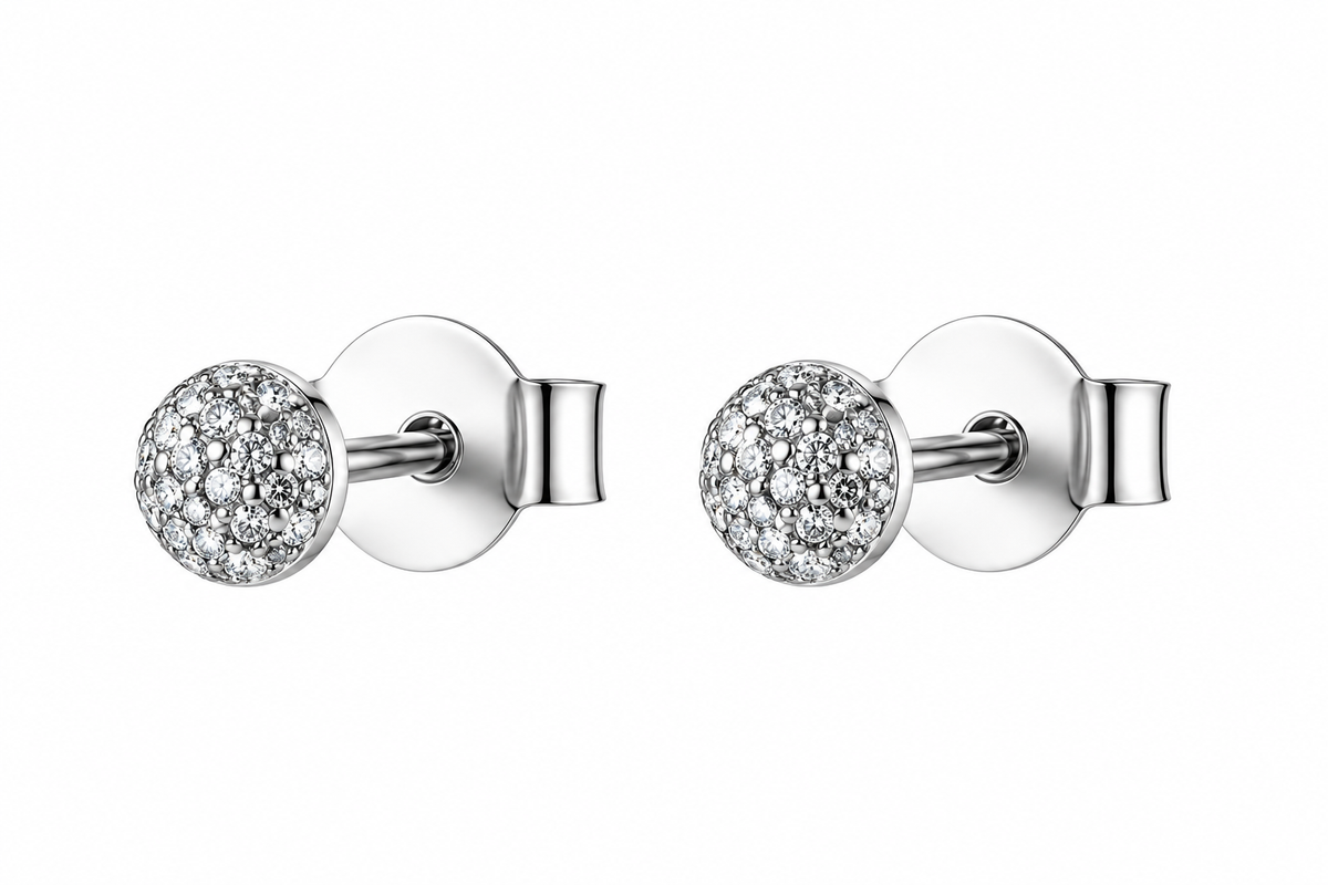Orecchini da Donna a lobo in Argento 925 e cubic zirconia Brosway BROS FIW187