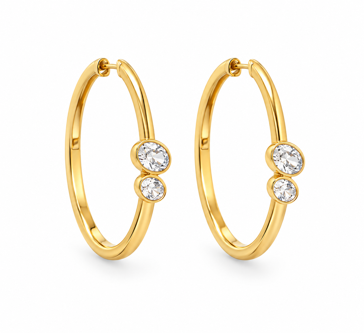 Orecchini da Donna Oval Hoop in Argento 925 collezione Alma Rue de Mille RDM OR-039 M6 AU