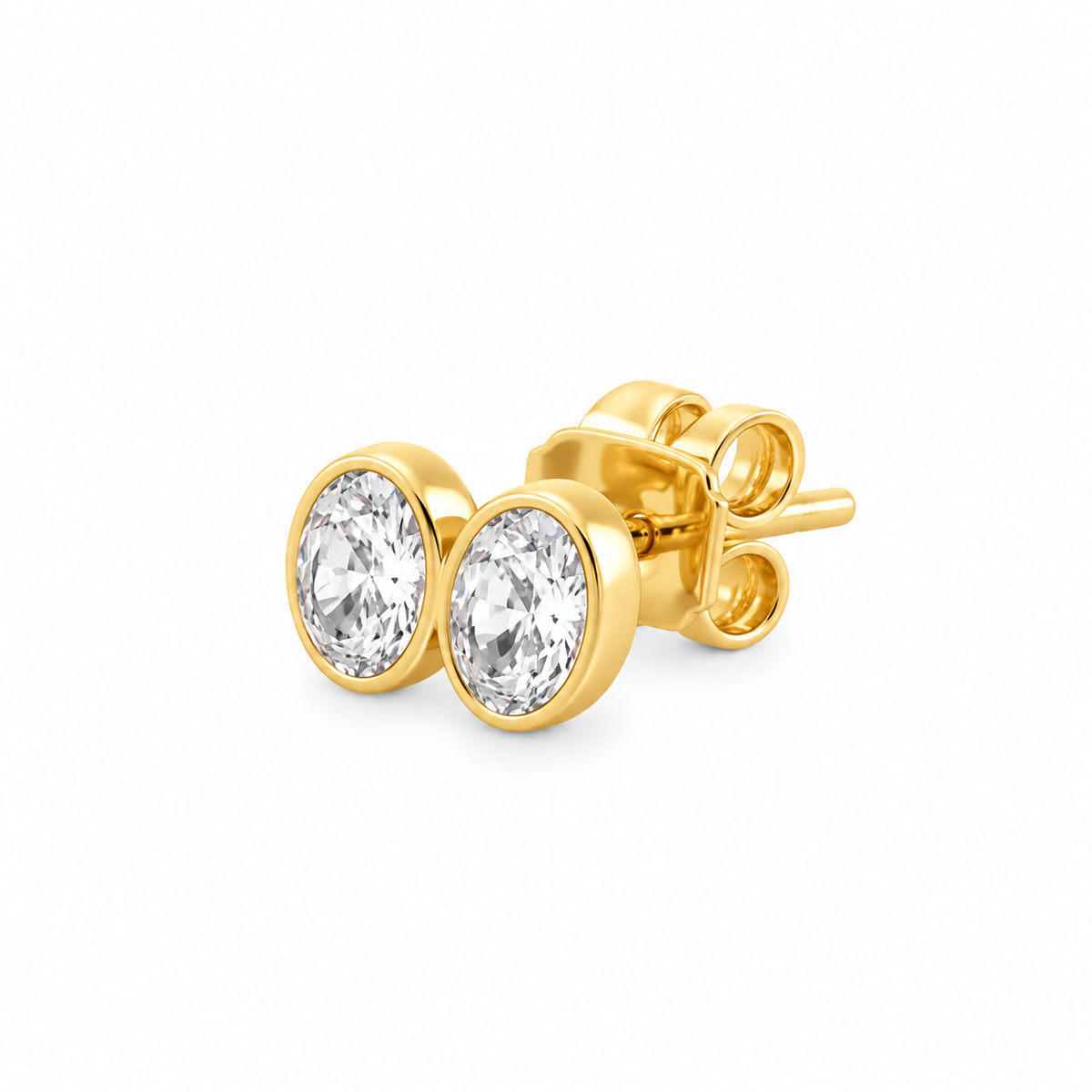 Mono orecchino da Donna Lobo Mini Oval in Argento 925 collezione Alma Rue de Mille RDM OR-039 M5 AU