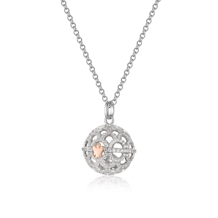 Collana Chiama Angeli in Argento e Zirconi Roberto Giannotti SFA111
