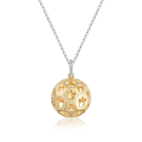 Collana Chiama Angeli Geometrico in Argento Roberto Giannotti SFA162