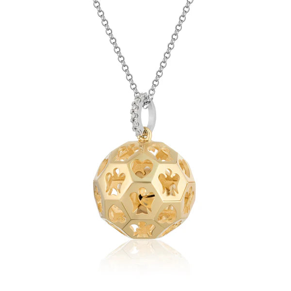 Collana Chiama Angeli Geometrico in Argento Roberto Giannotti SFA162