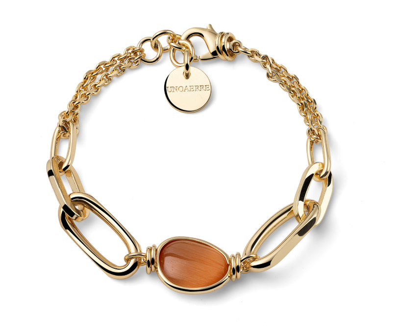 Bracciale da Donna con Pietra Occhio di Gatto Unoaerre 1AR 2762
