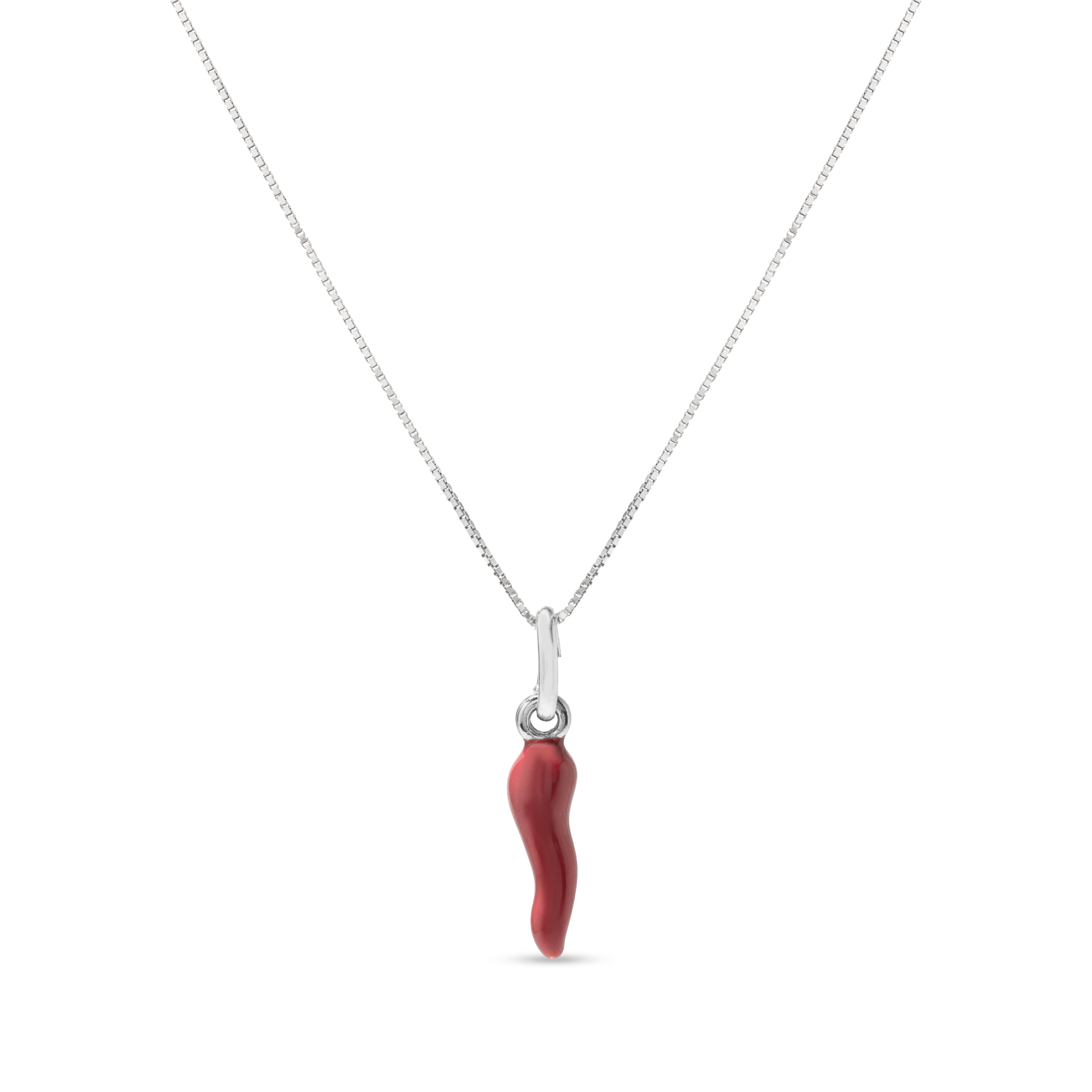 Collana Corno Fortuna in Argento 925 TIZ AGCORN 3