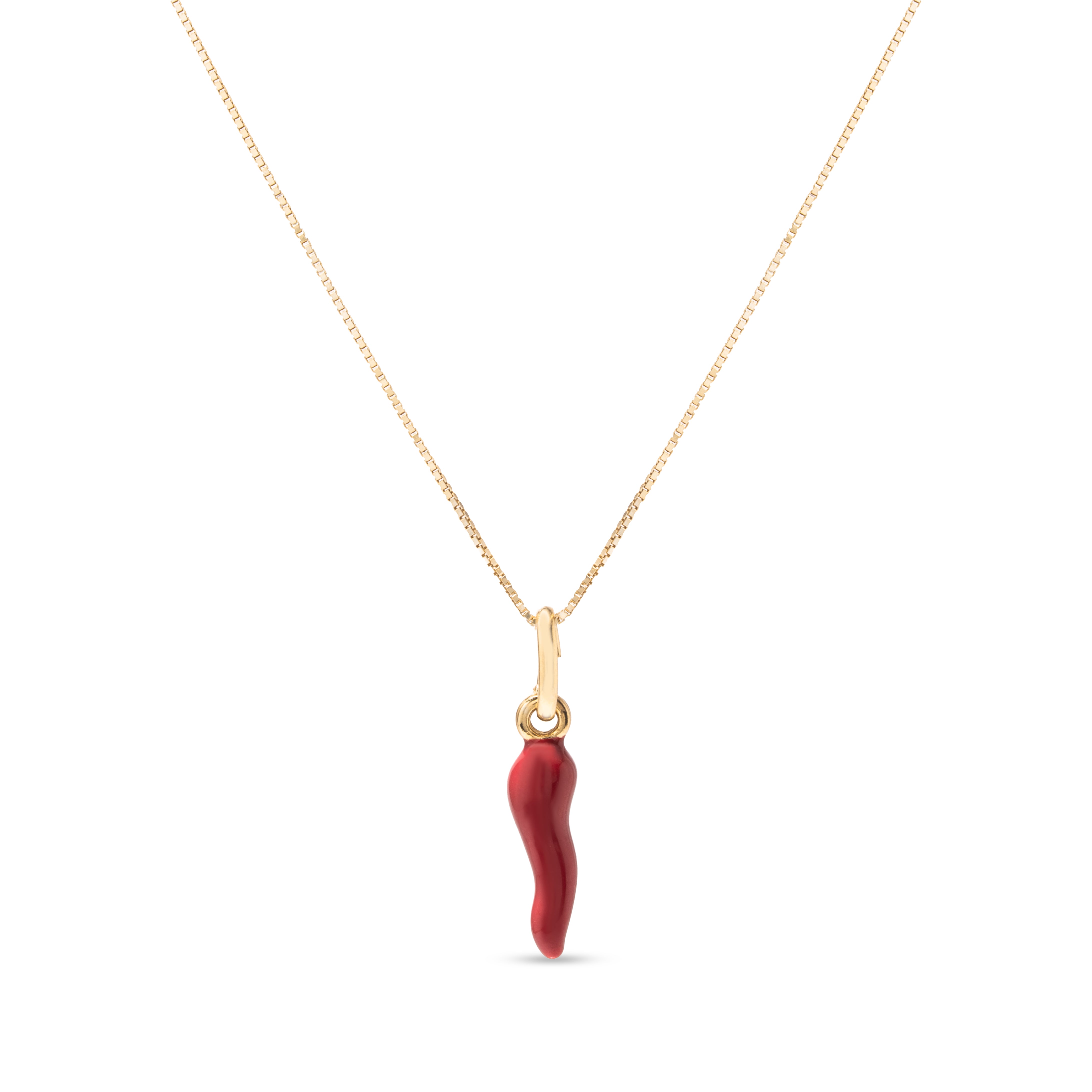 Collana Corno Fortuna in Argento 925 TIZ AGCORN 3