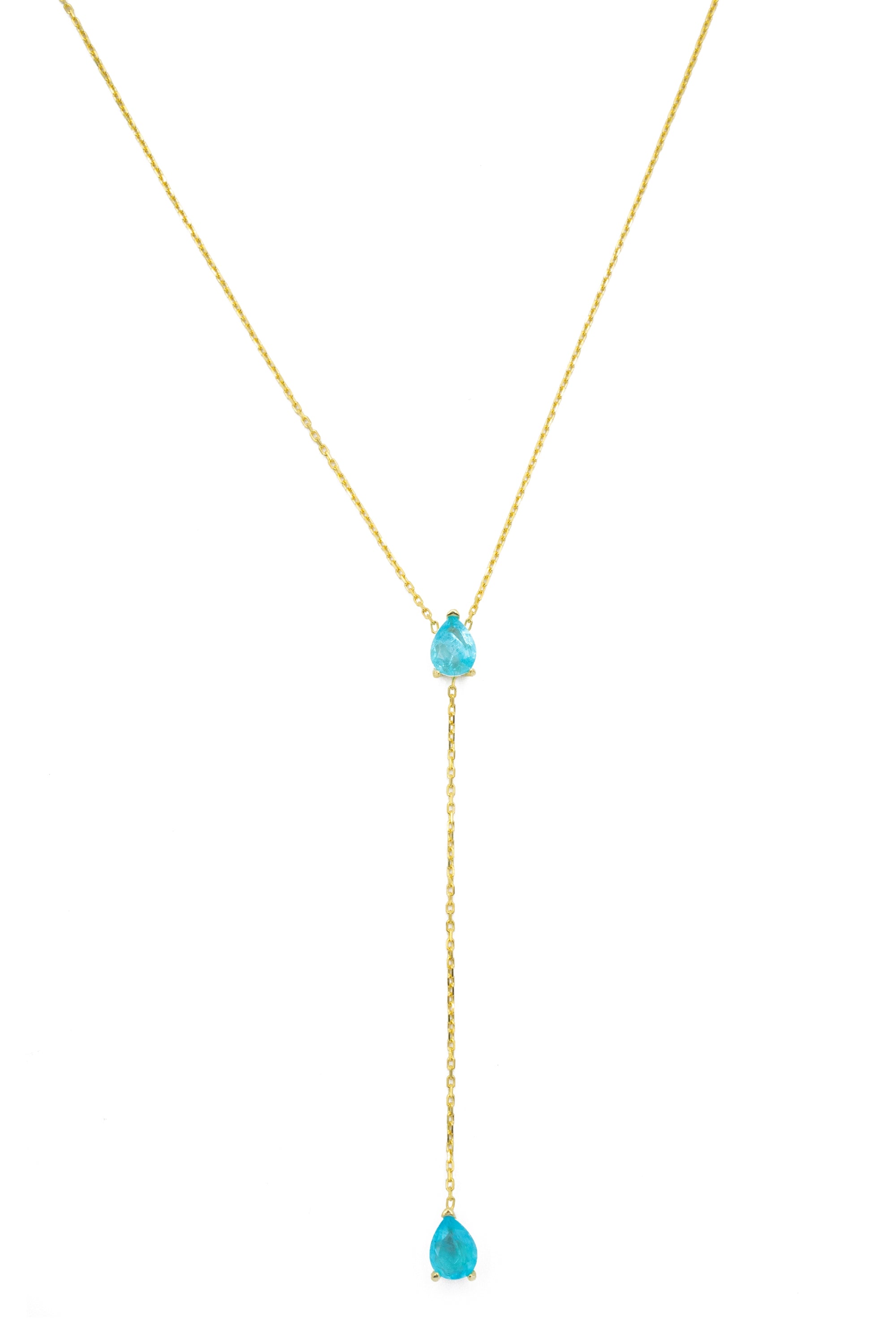 Collana da Donna Gemme di Luce Gold  TIZ DROP 01