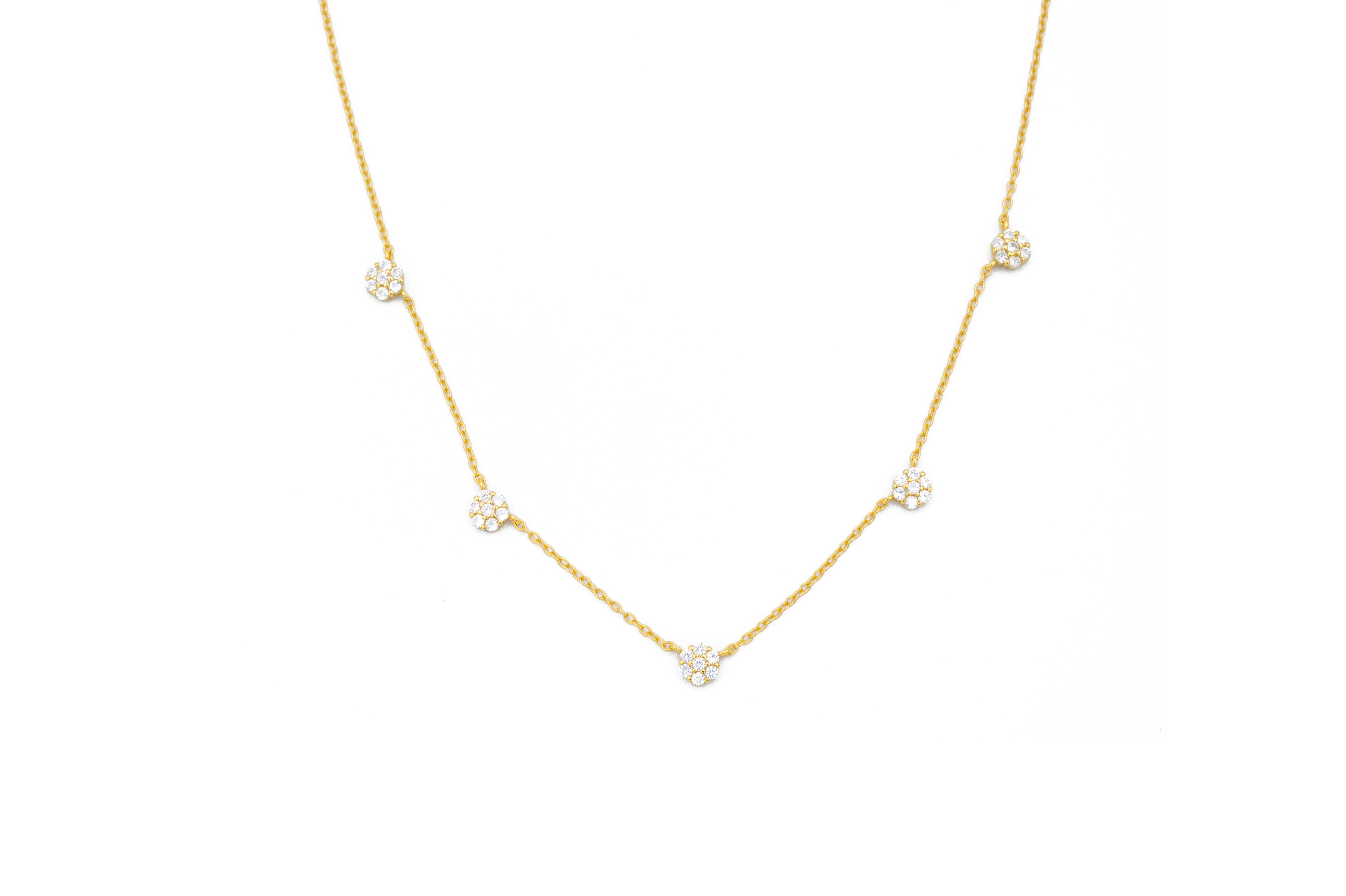 Collana Da Donna Flora  in Argento 925 TIZ DROP 06