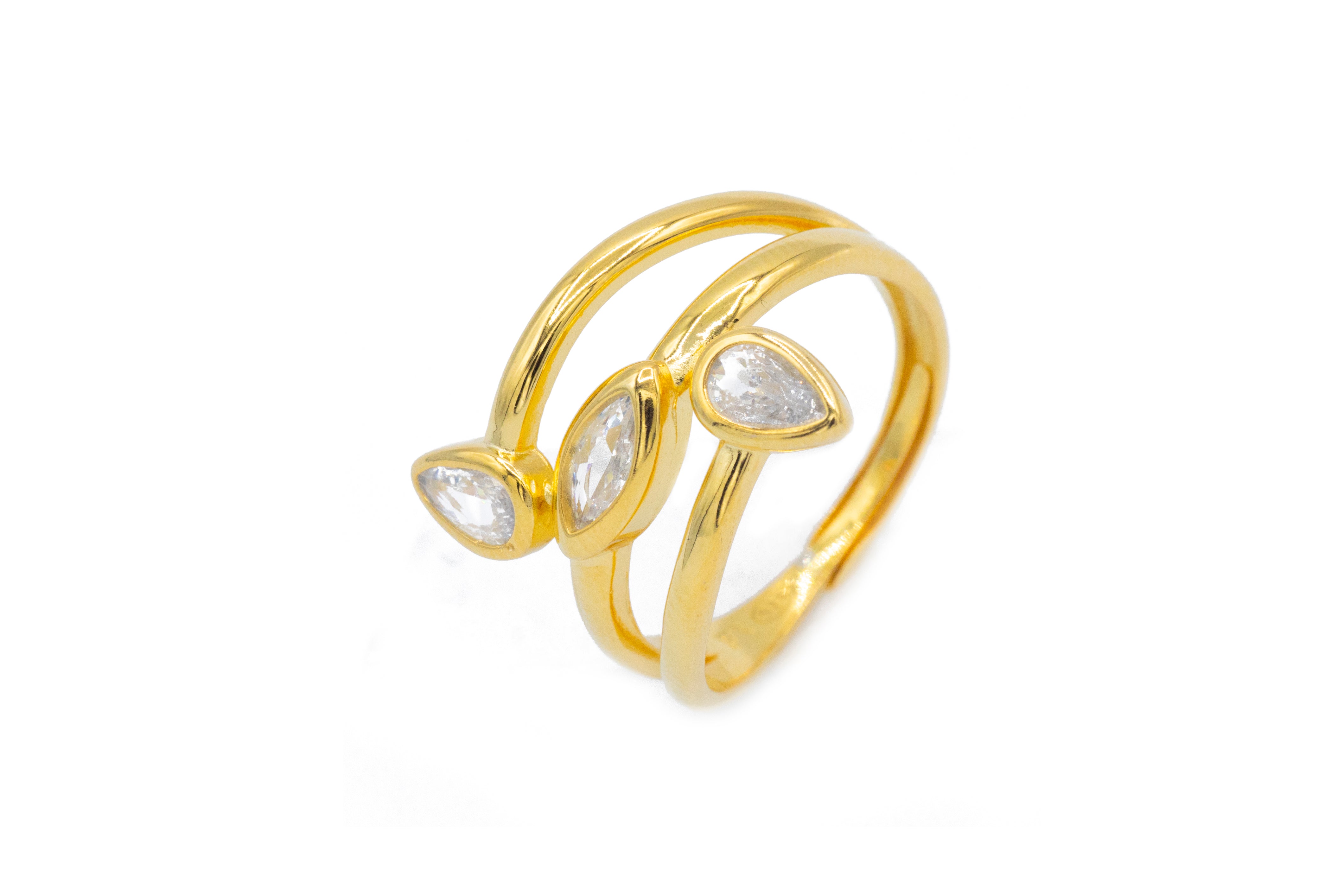 Anello da Donna TriLuce in Argento 925 TIZ DROP 18
