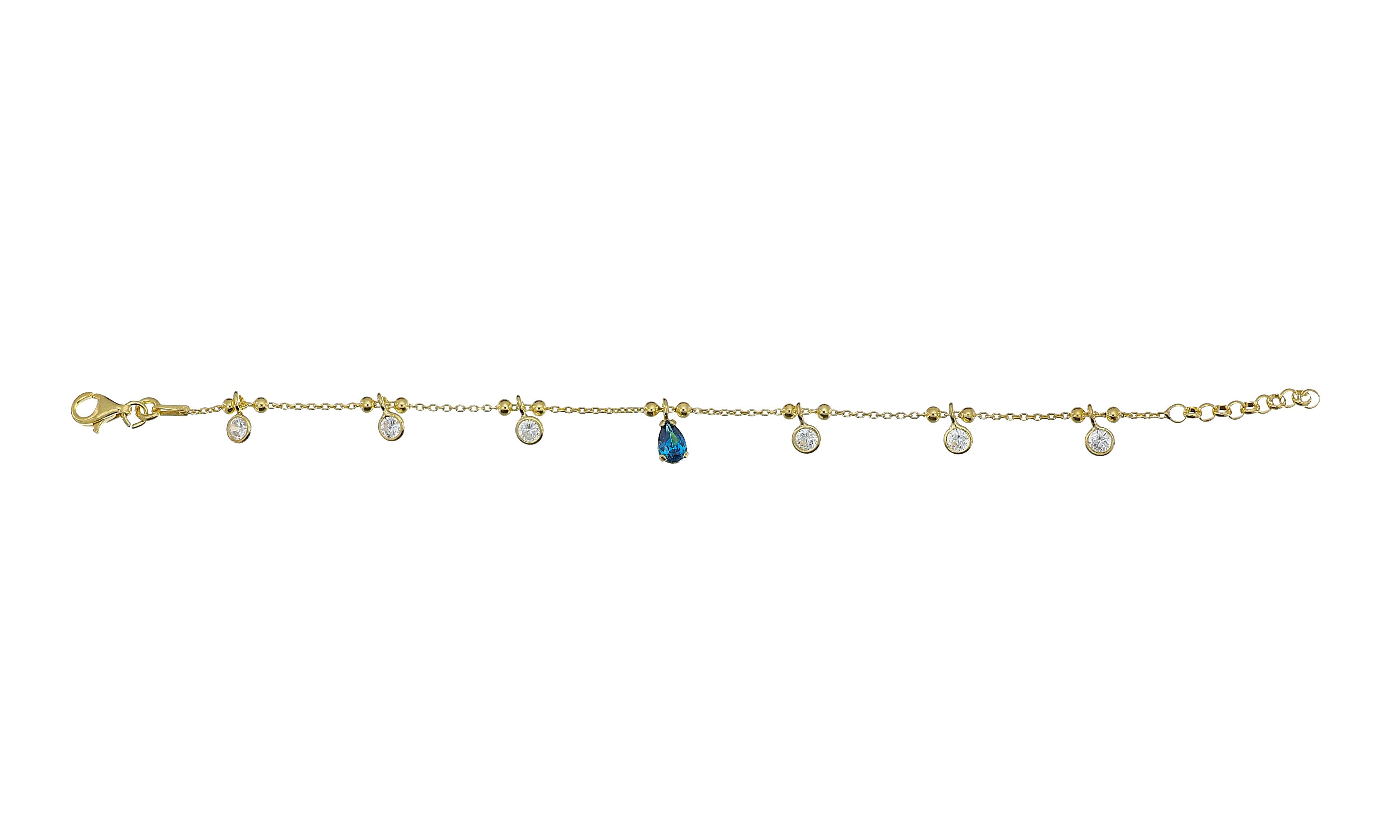 Bracciale da Donna Blue Vibe in Argento 925 TIZ DROP 30