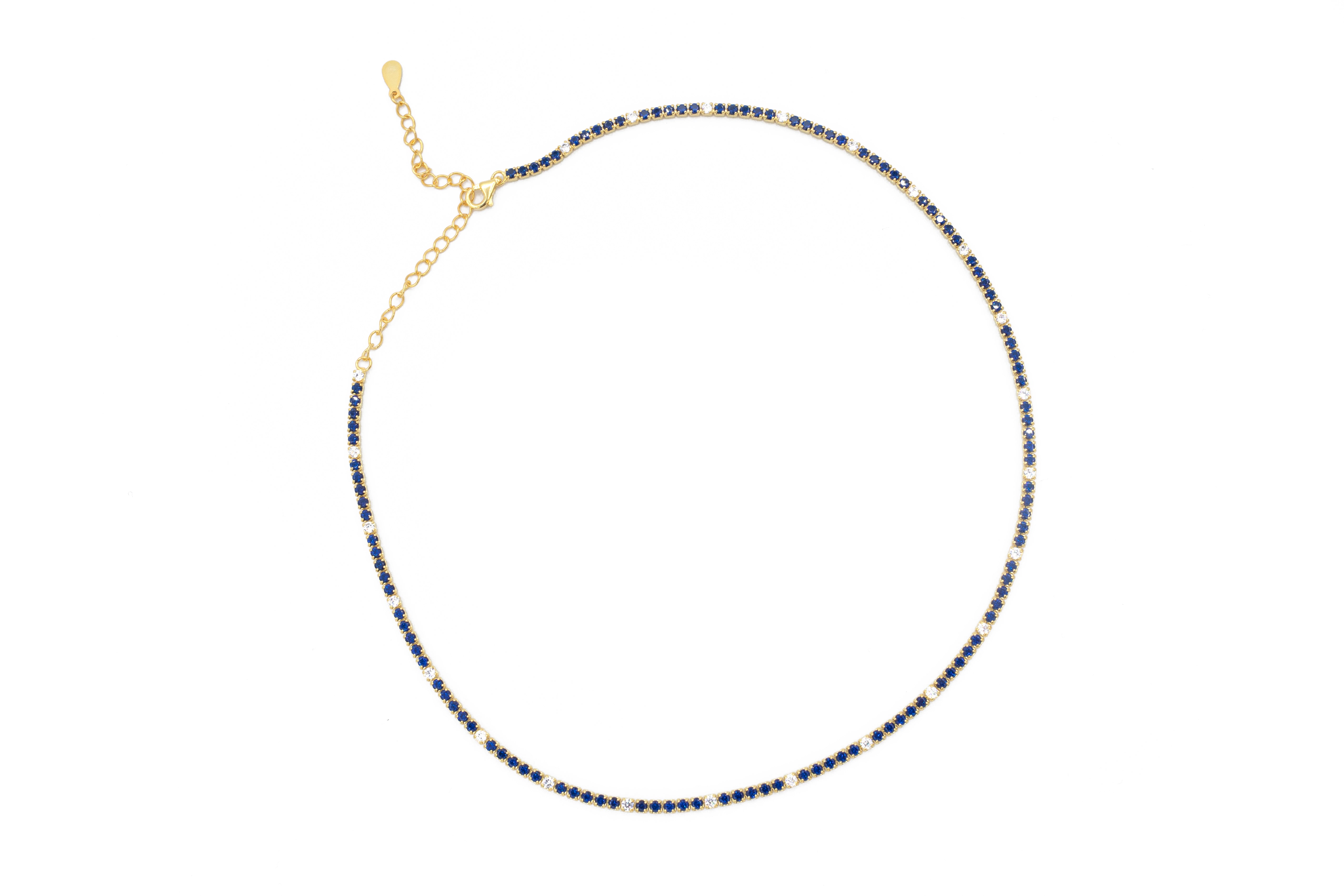 Collana Tennis da Donna Infinity in Argento 925 TIZ DROP 03