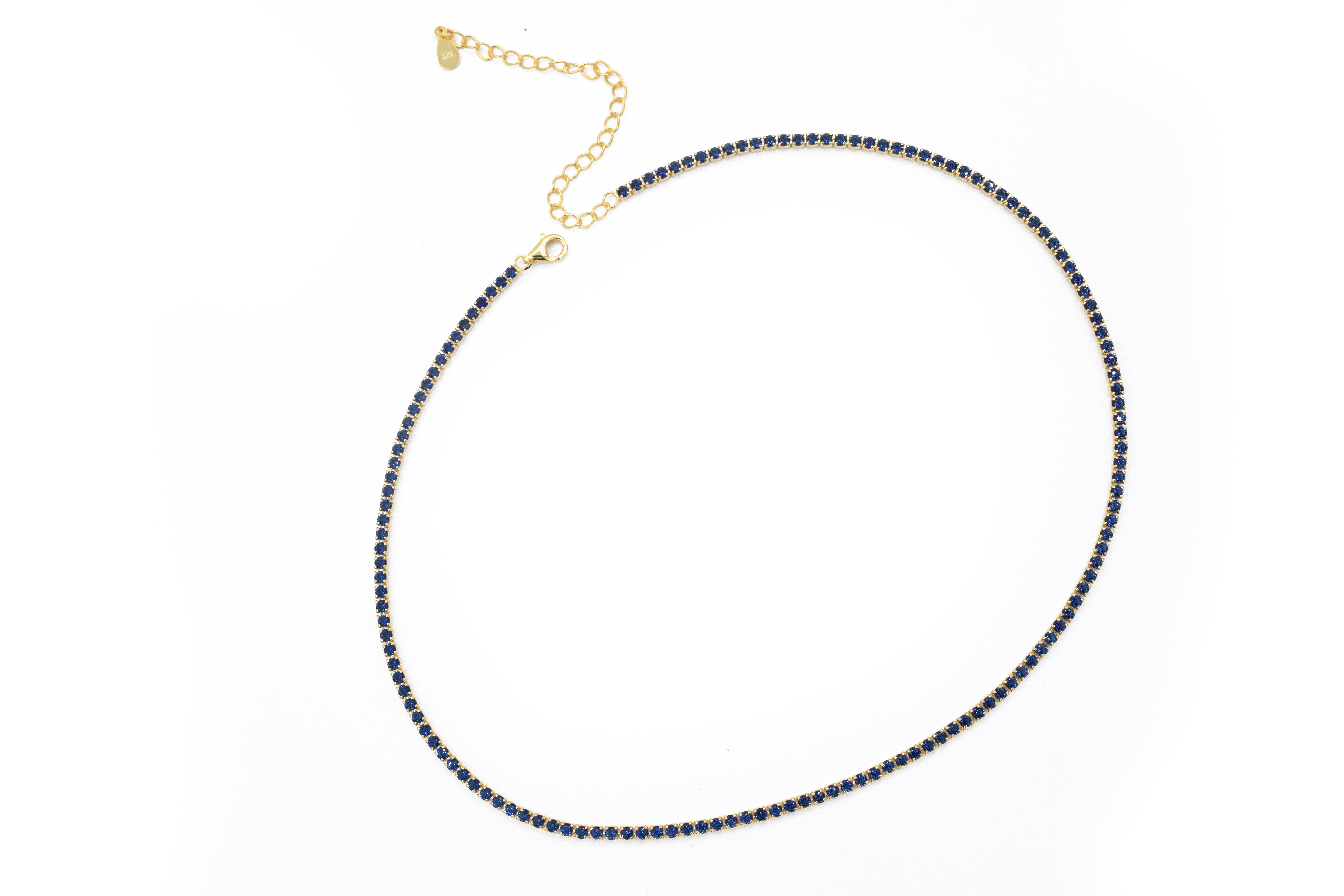 Collana Tennis da Donna Infinity in Argento 925 TIZ DROP 03