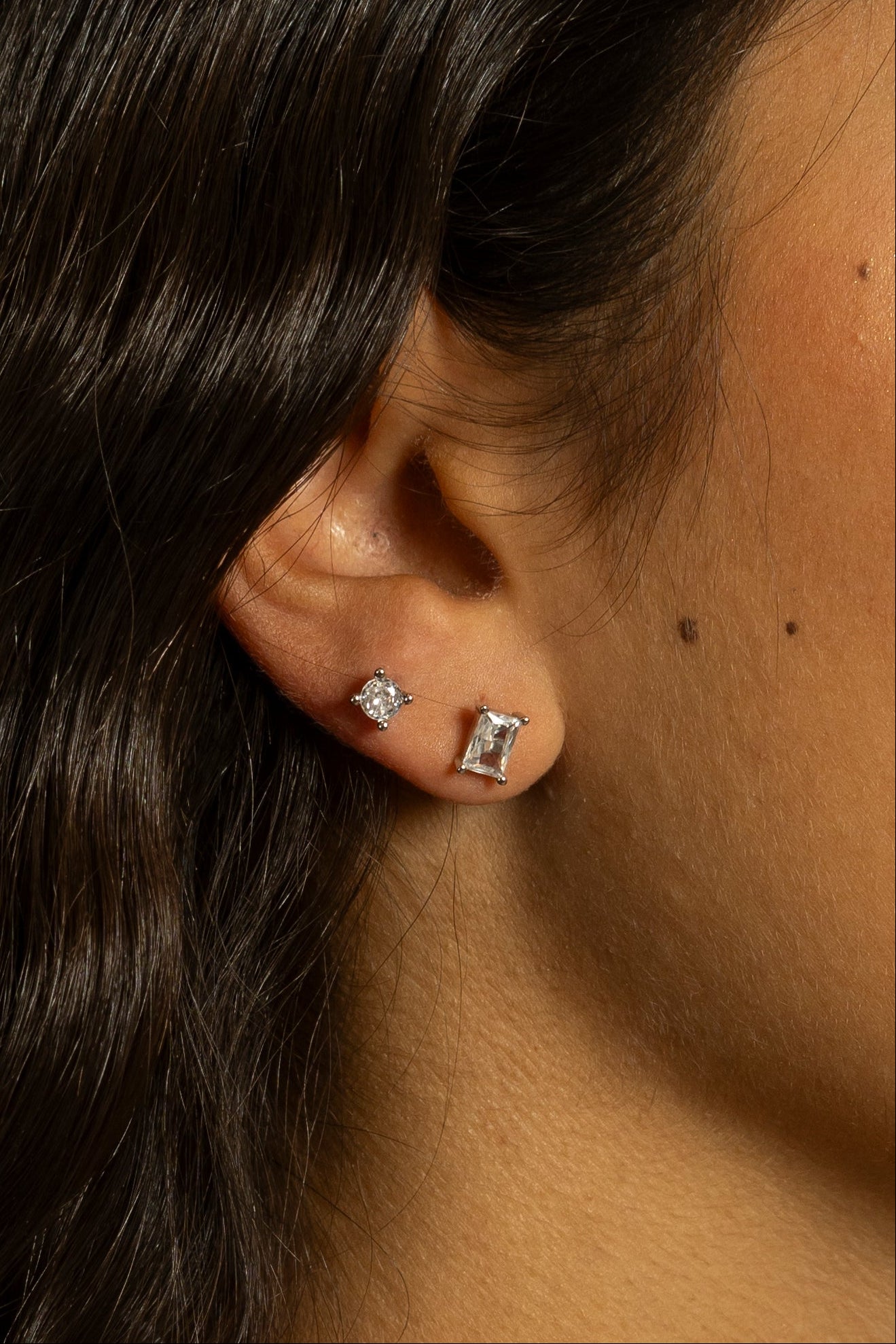 Piercing Zirconia Baguette Silver in Argento 925 Tiziano TIZ AGOR 321