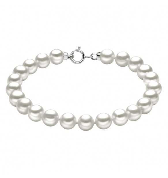 Bracciale Filo Perle Acquadolce in Oro Comete BRQ 110 AM