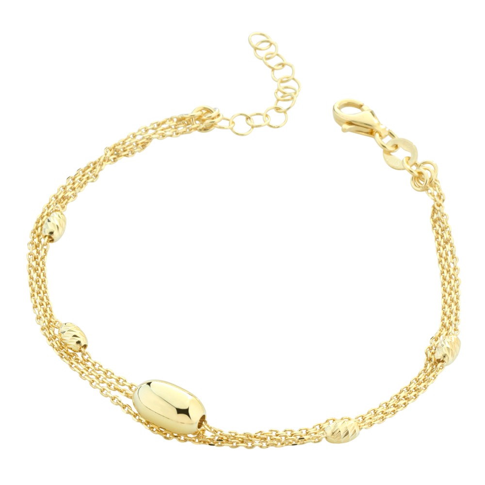 Bracciale da Donna Petite Boules in Argento Marcello Pane MP BRBA 021
