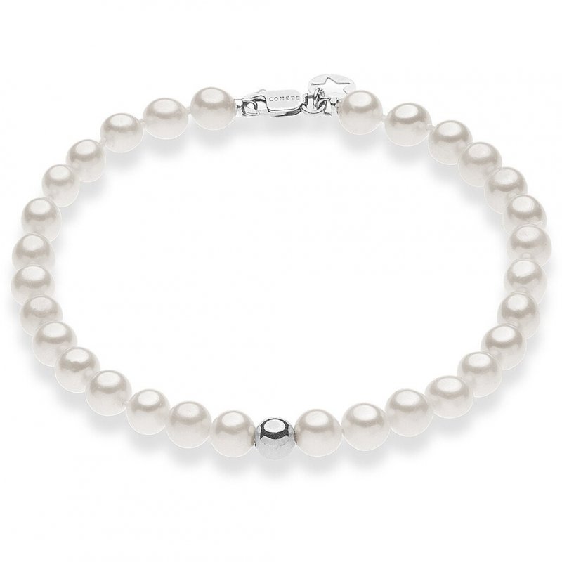 Bracciale da Donna Oro Bianco Gioielli Comete COM BRQ 340 B